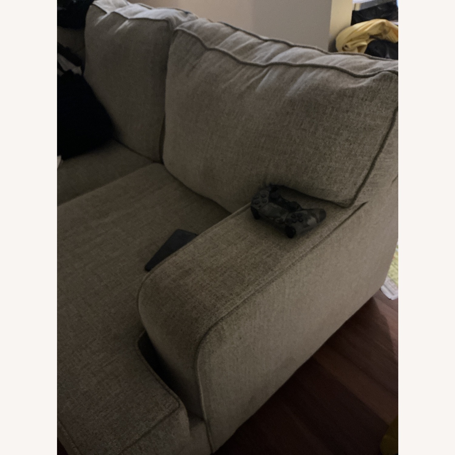 Fabric Wolf Grey Sofa - image-3