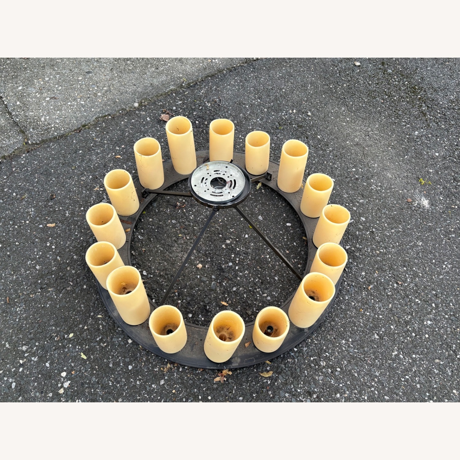 Restoration Hardware Chandelier - image-2