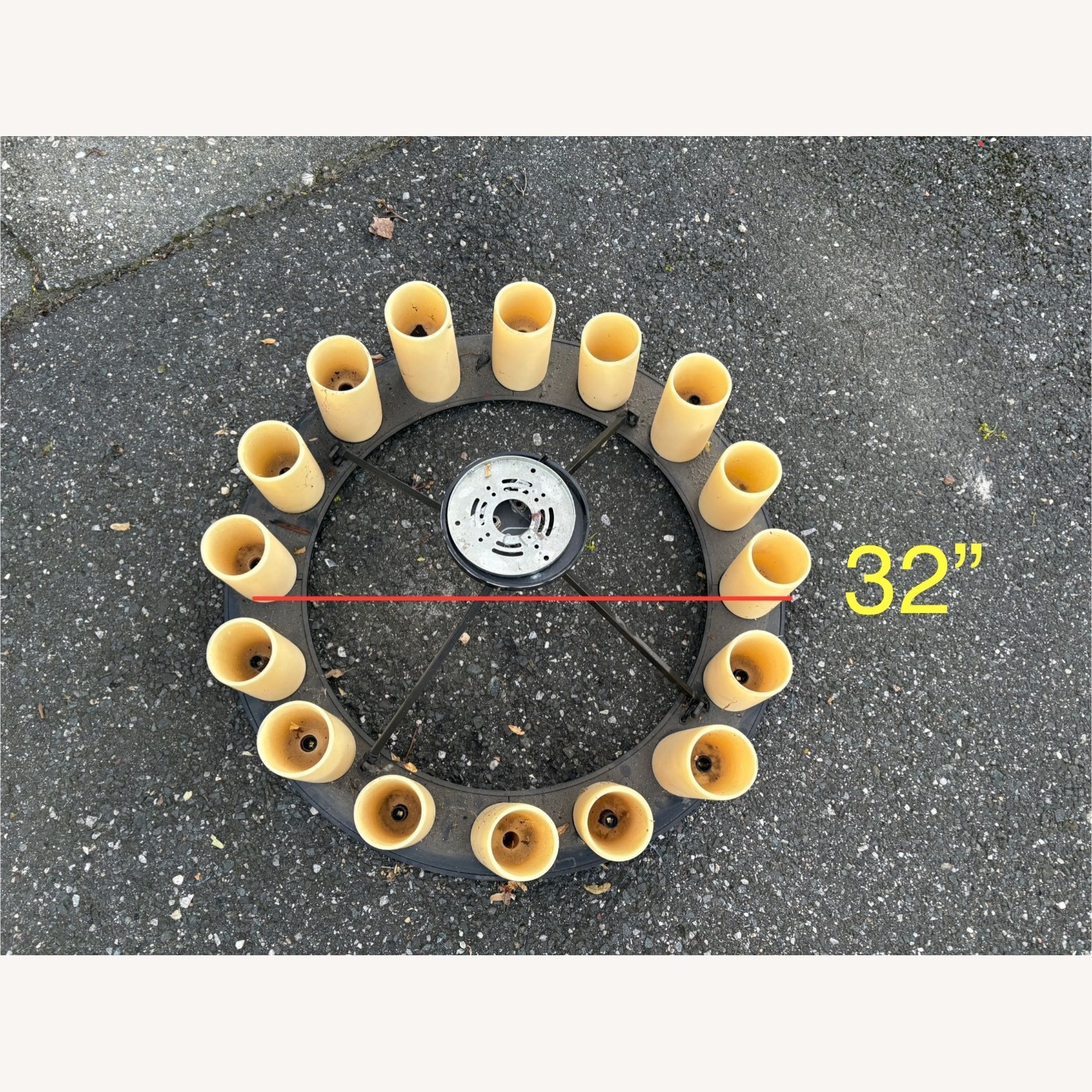 Restoration Hardware Chandelier - image-1