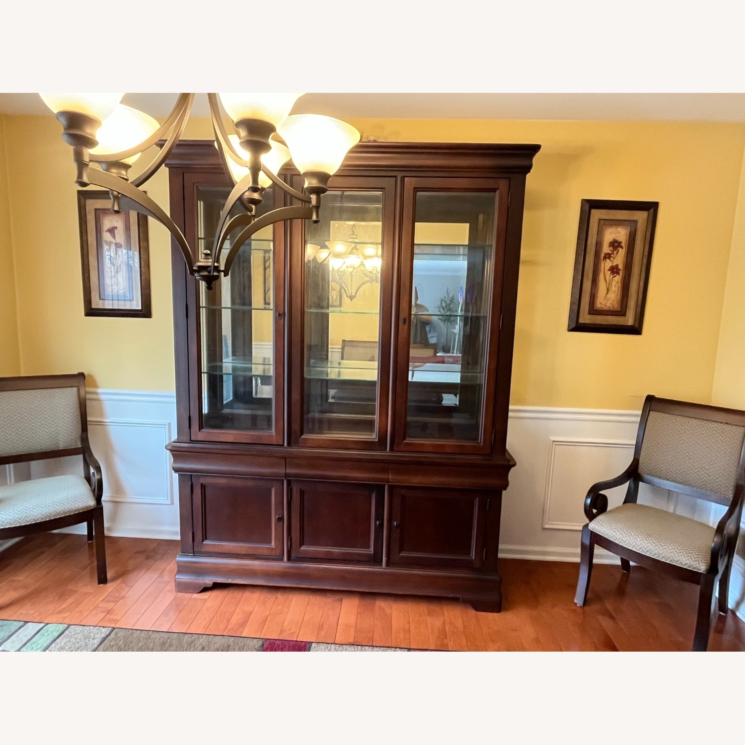 Bassett Buffet/China Cabinet - image-1