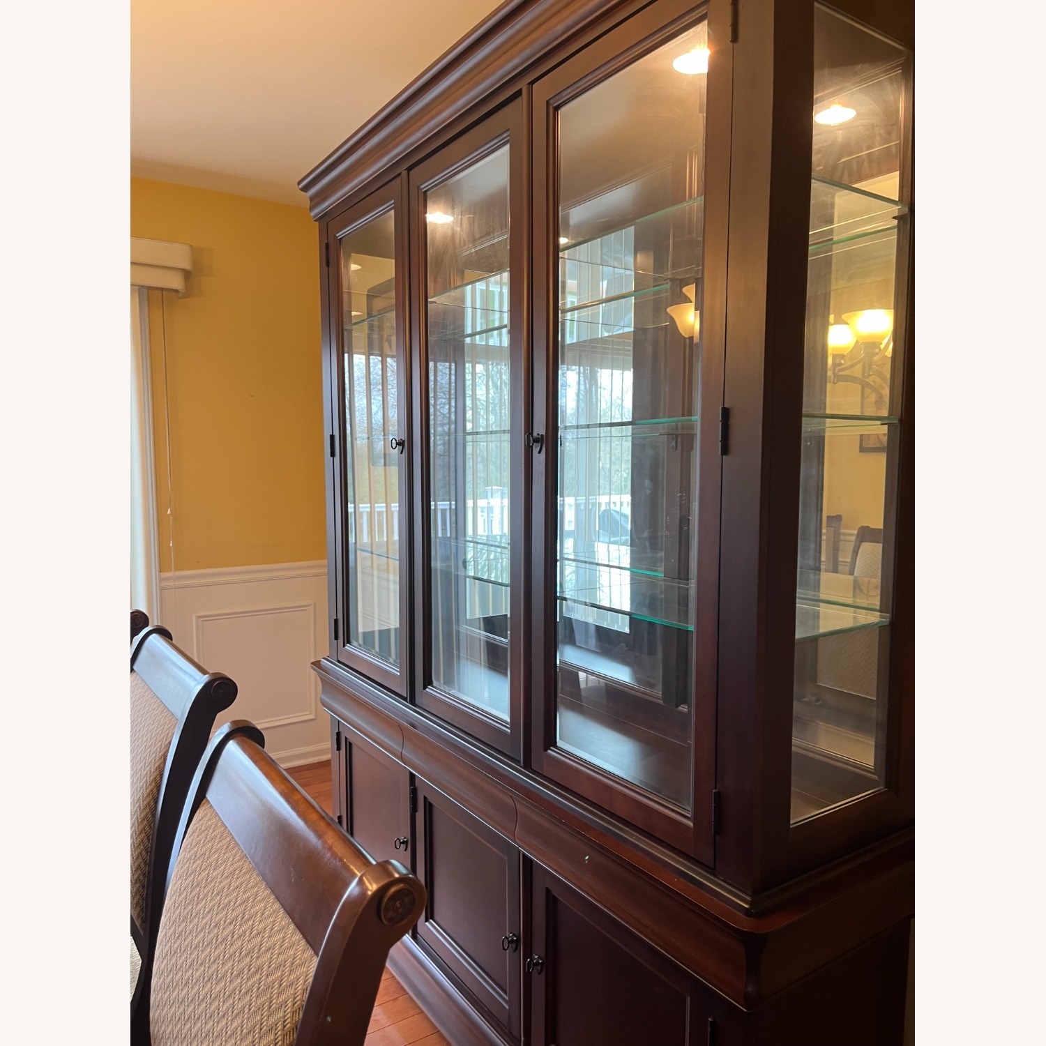 Bassett Buffet/China Cabinet - image-5
