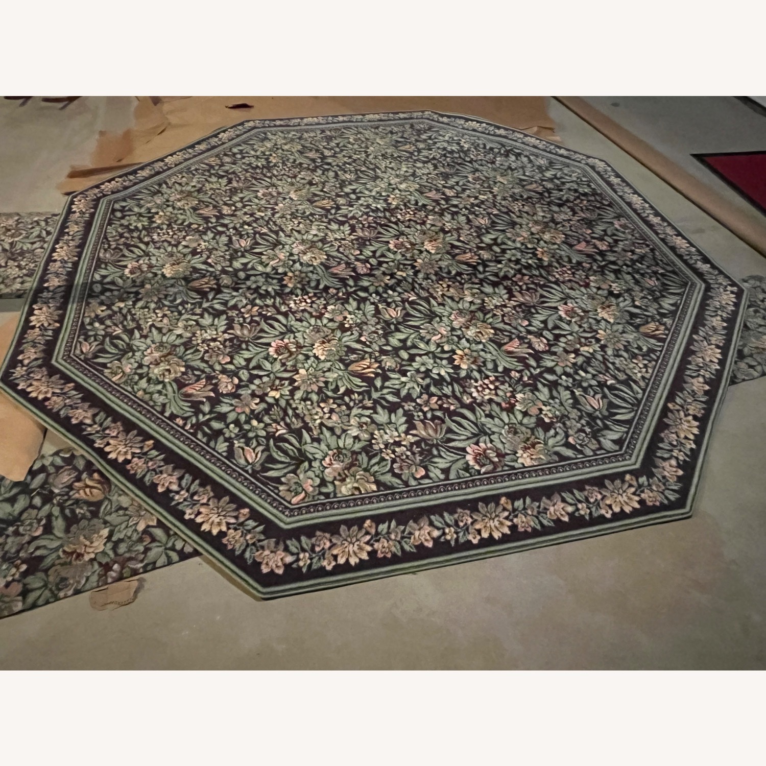 Wool Octagon Custom Rug - image-0
