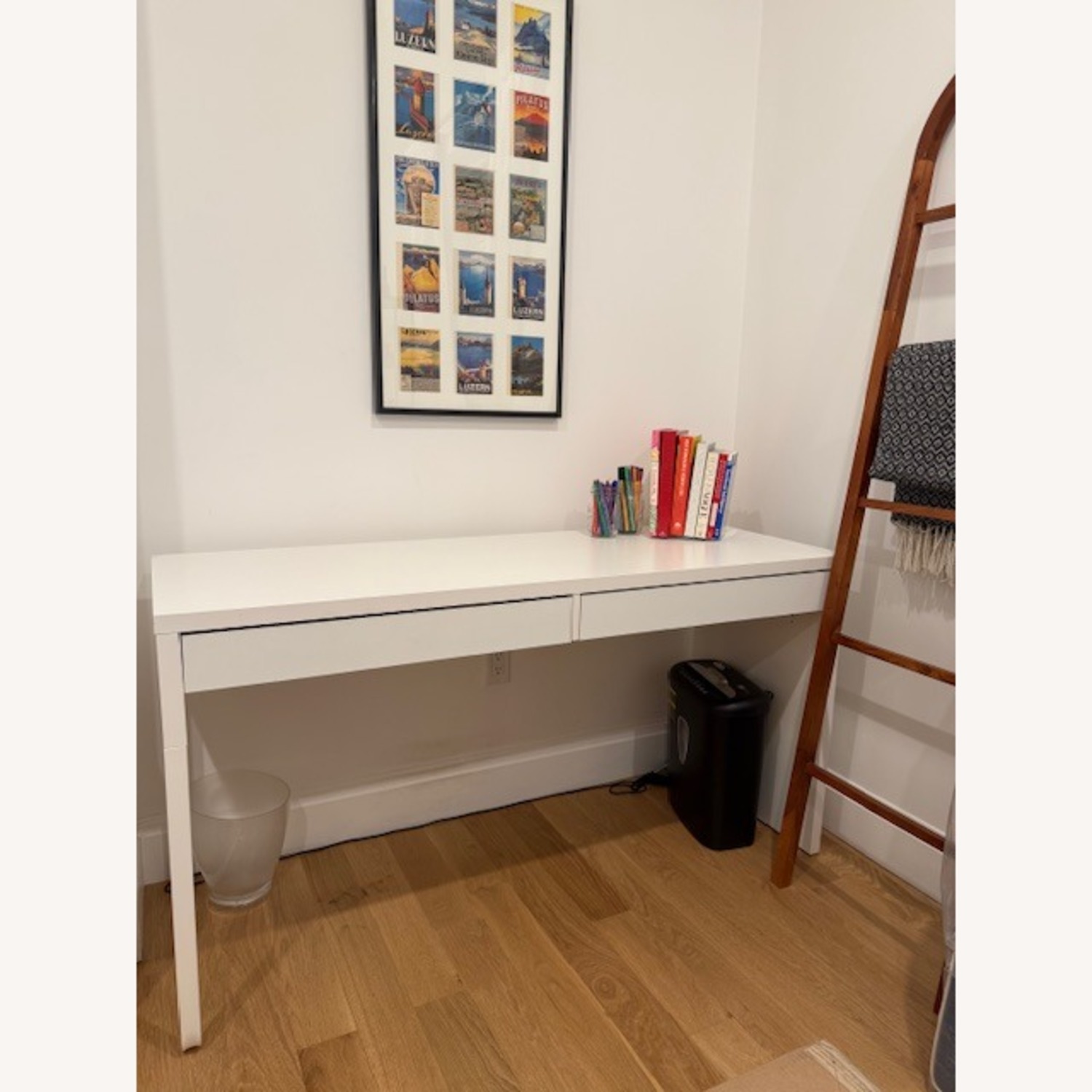 IKEA MICKE White Desk - image-1