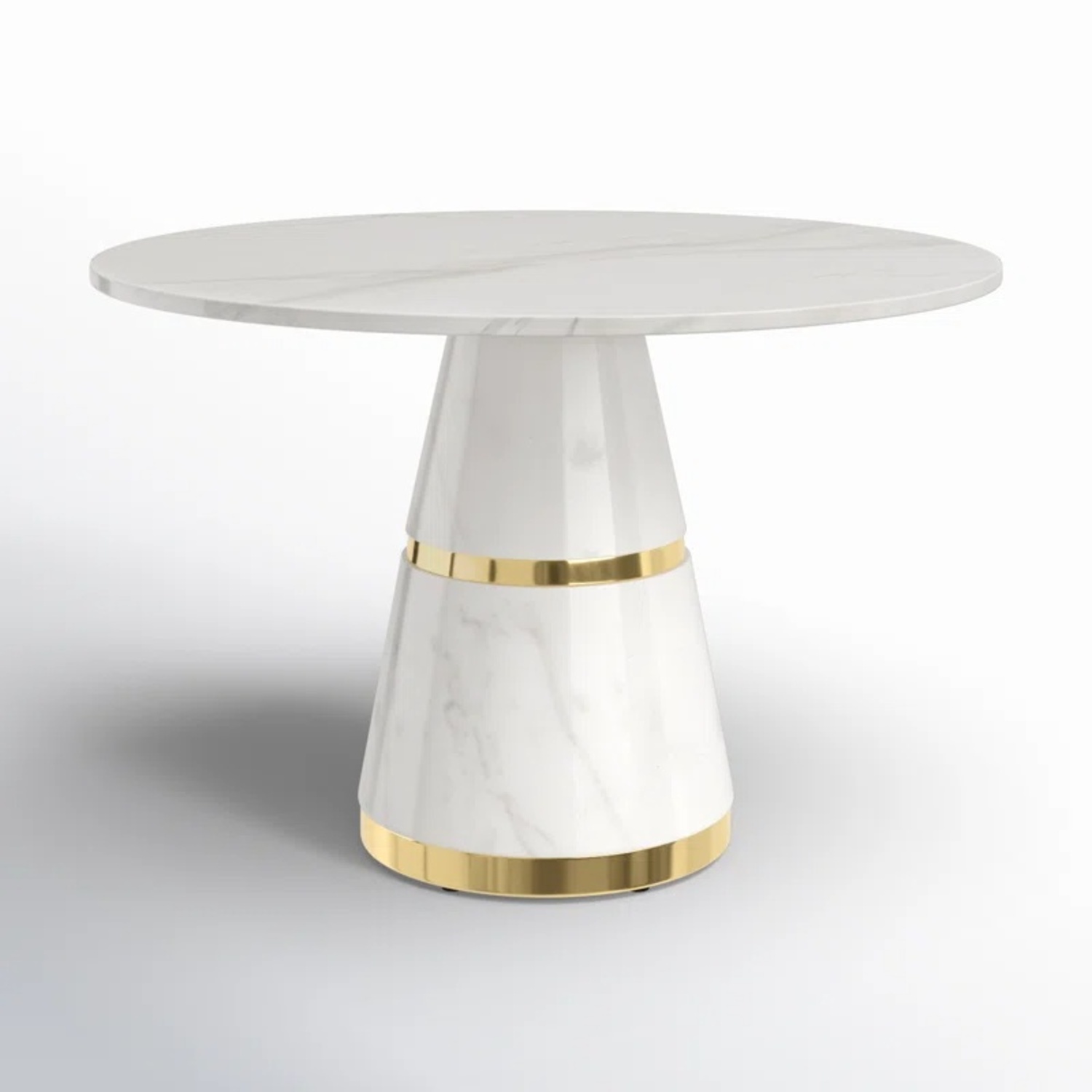 Wayfair Merseyside Faux Marble Dining Set - image-4