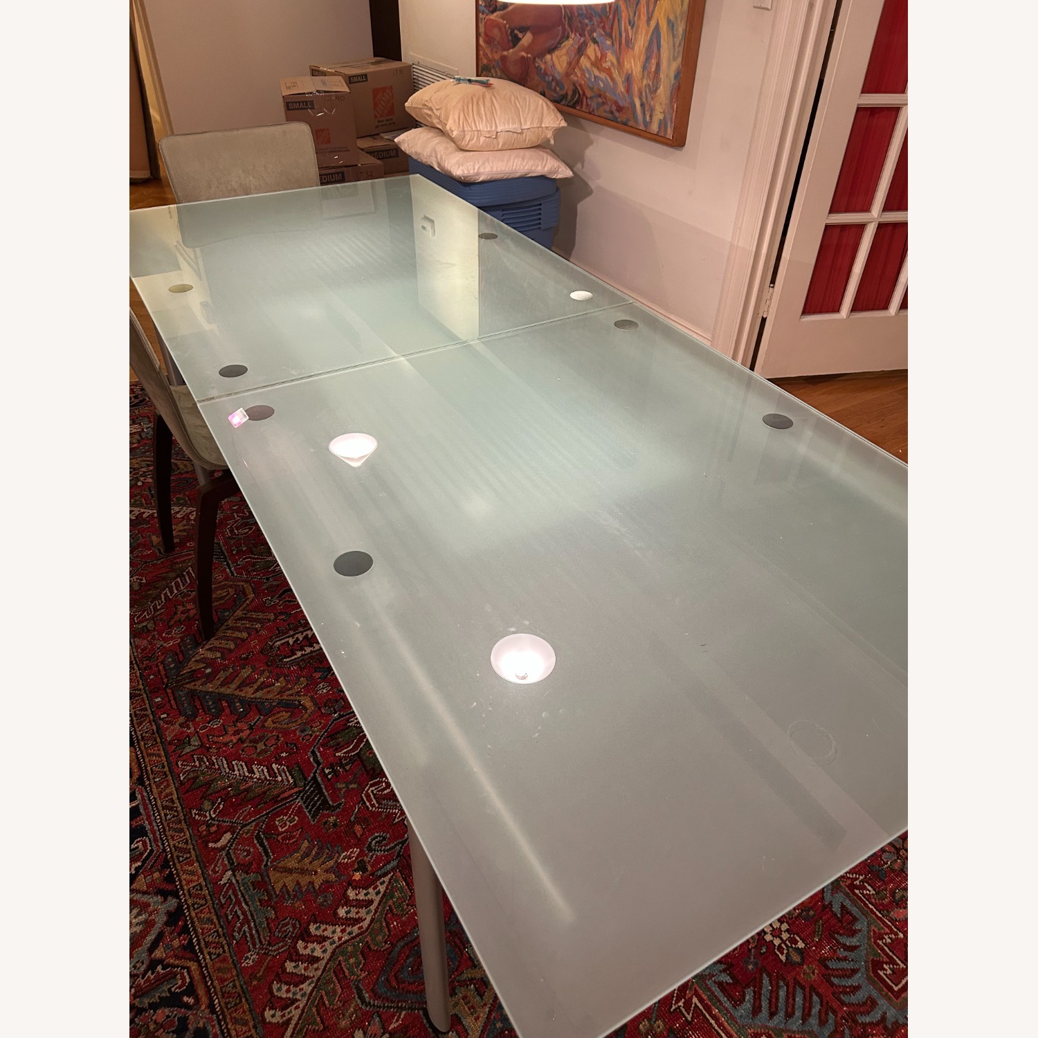 Glass Top Table - image-1