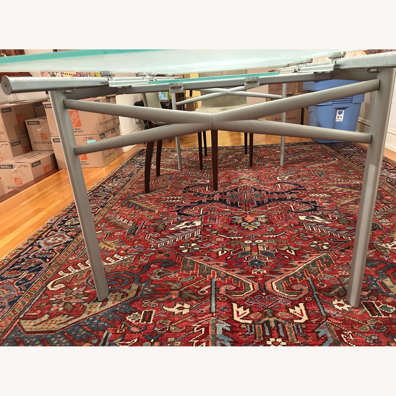 Glass Top Table - image-6