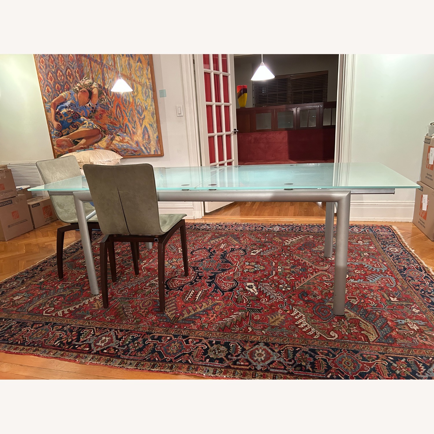 Glass Top Table - image-2