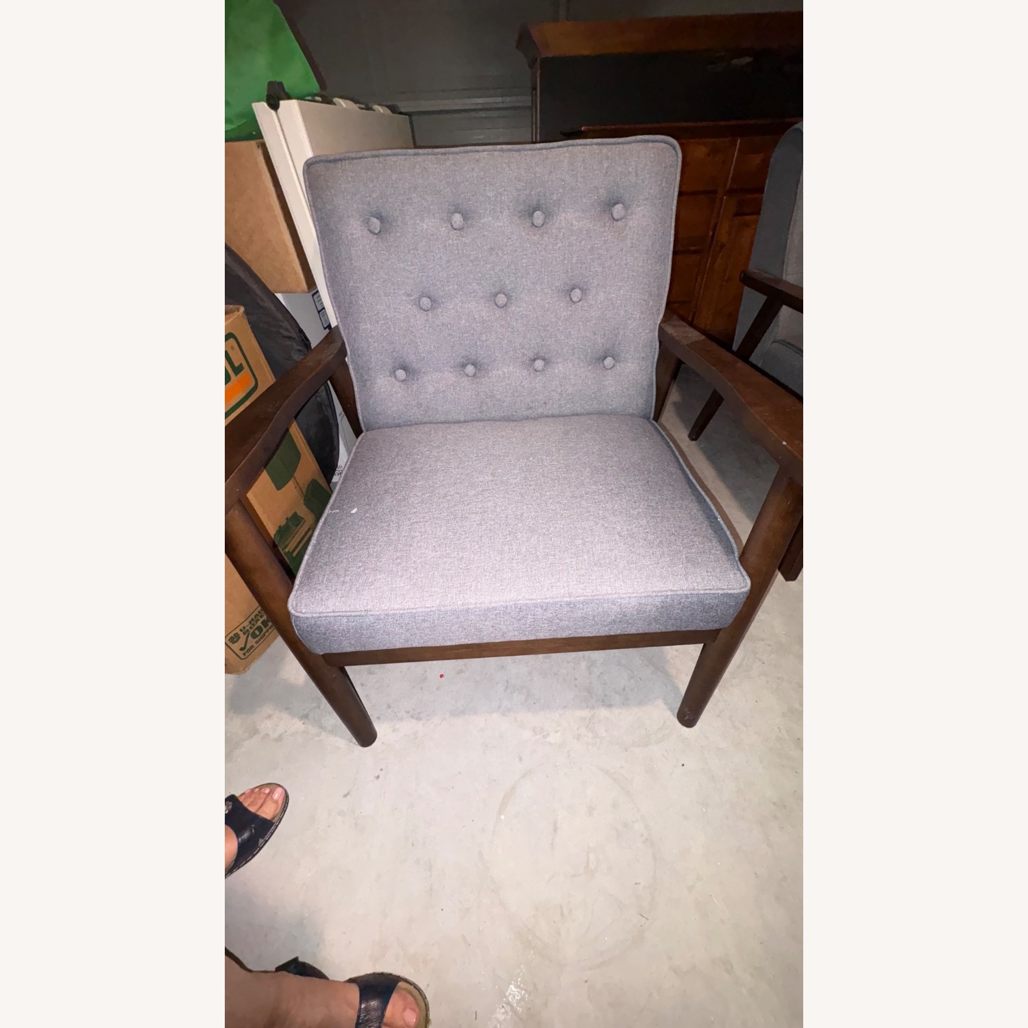 Mid Century Modern Loveseat  - image-5