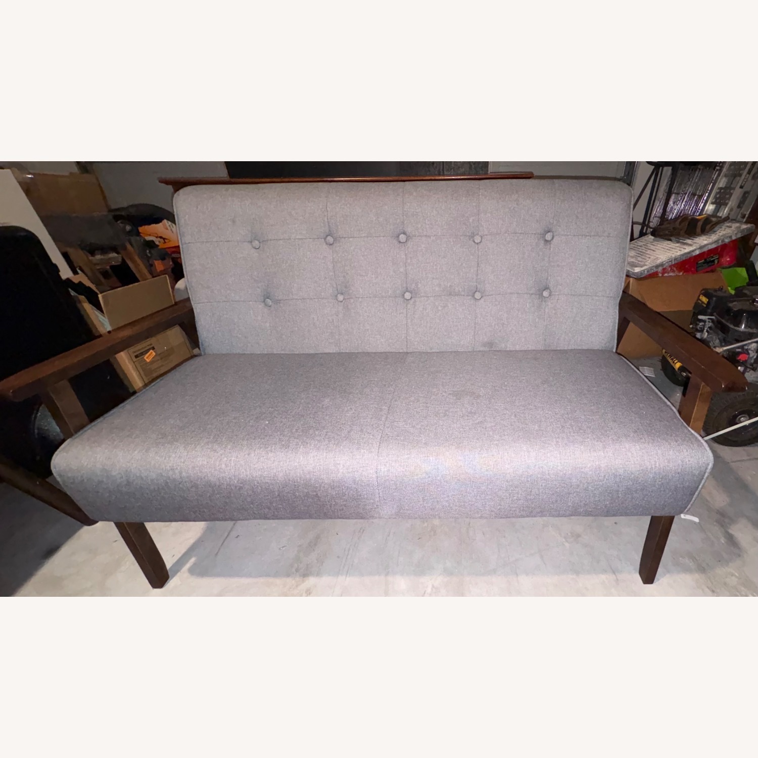 Mid Century Modern Loveseat  - image-2