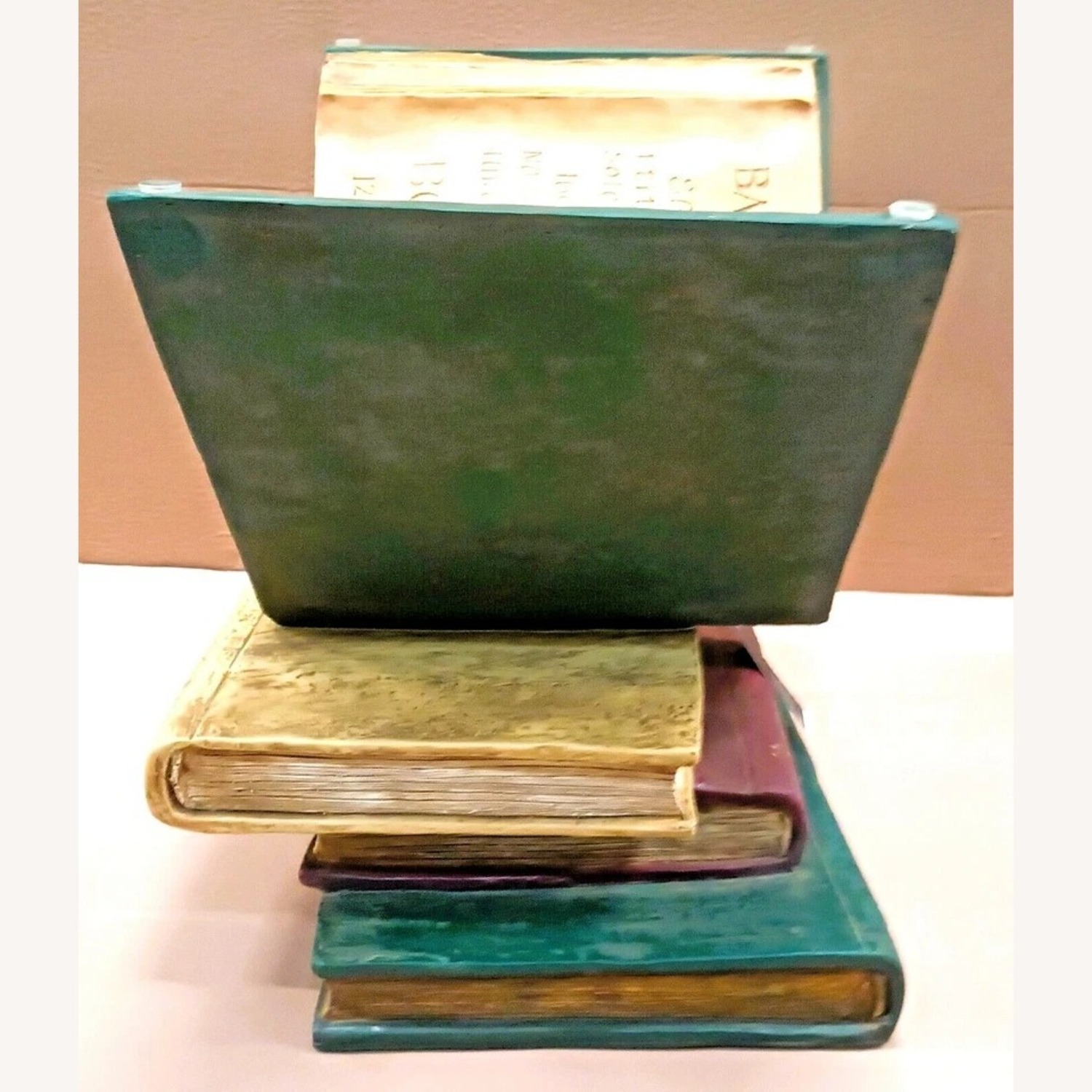 New Eichholtz Old Books Antique Side Table - image-5