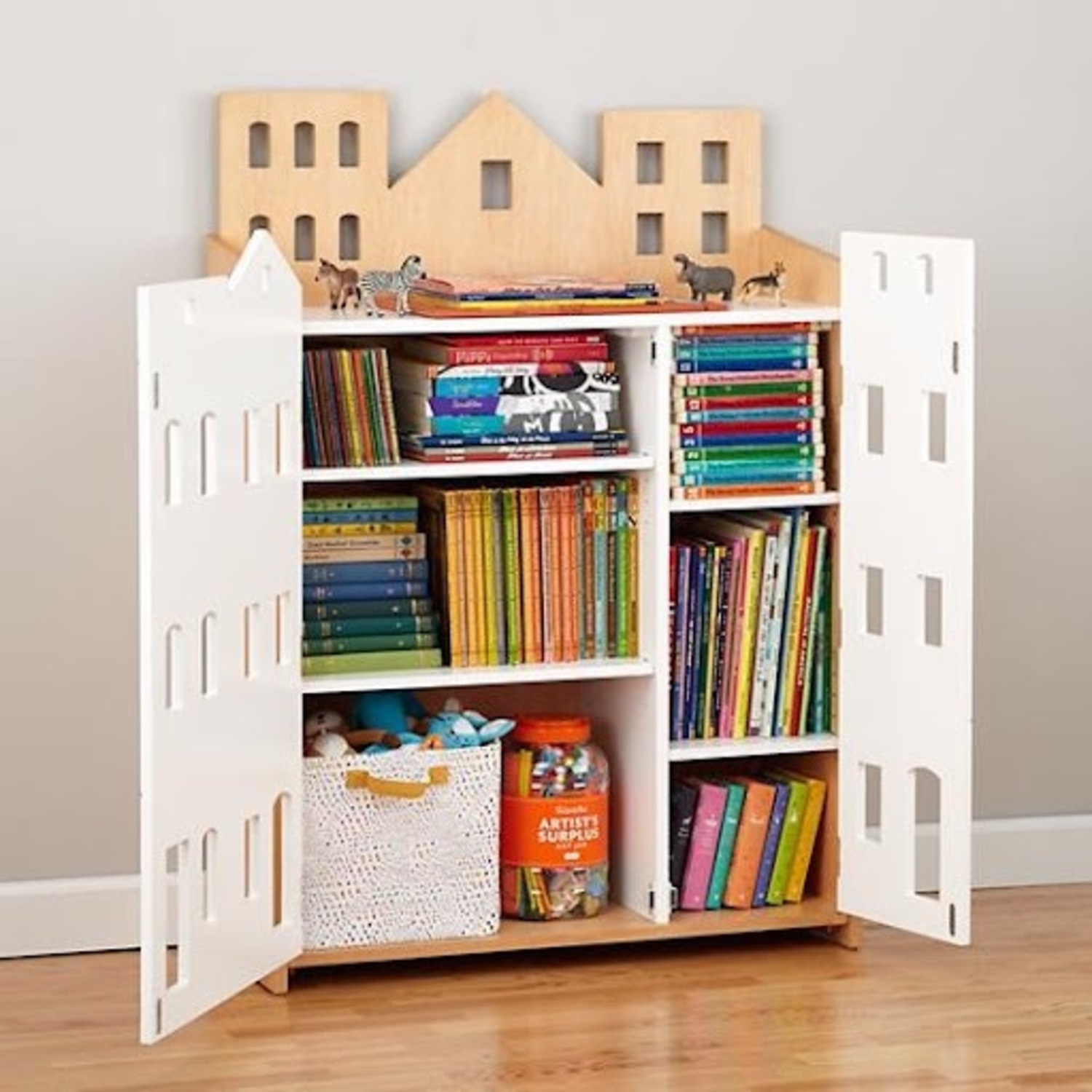 Land of Nod Brownstone Bookcase - image-6