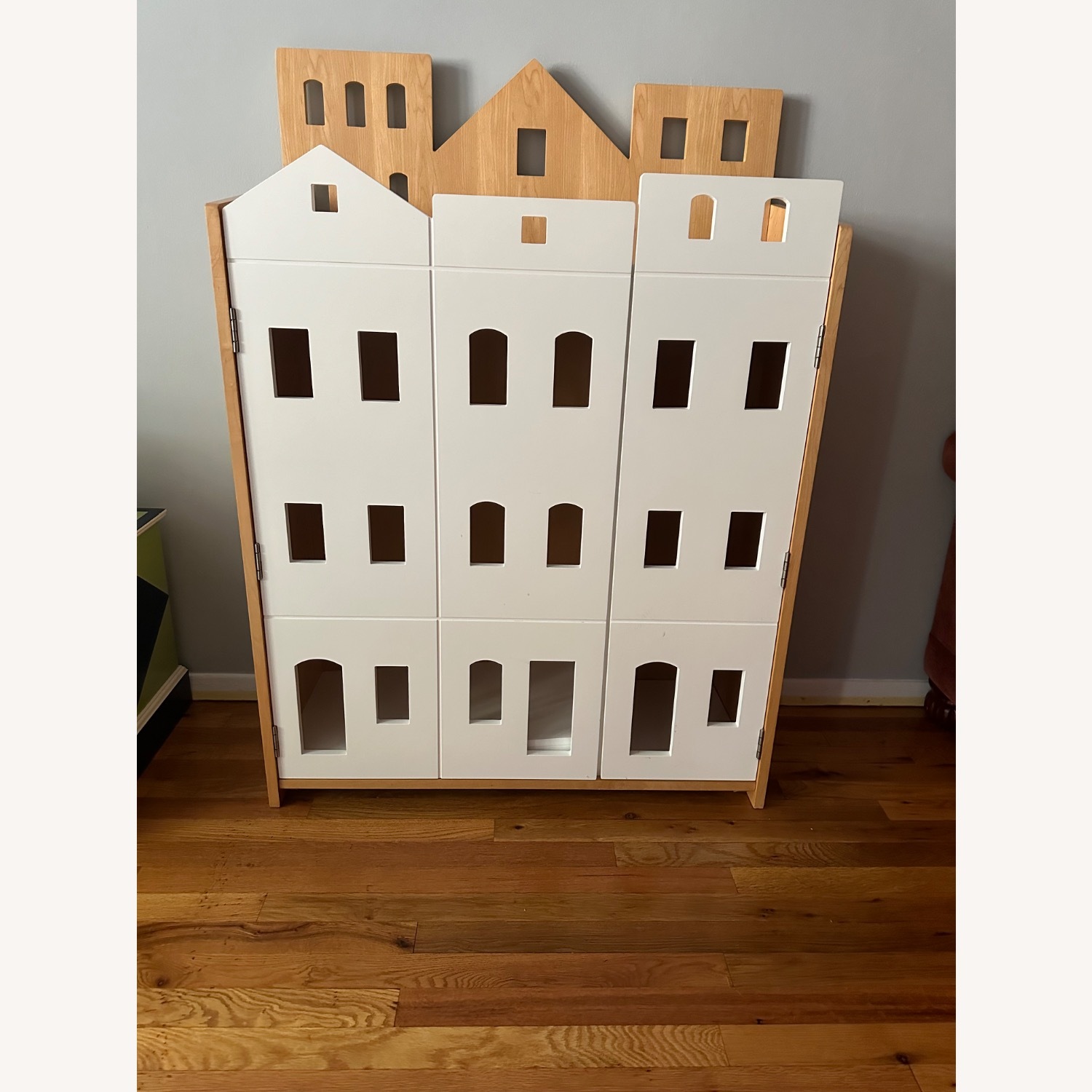 Land of Nod Brownstone Bookcase - image-1