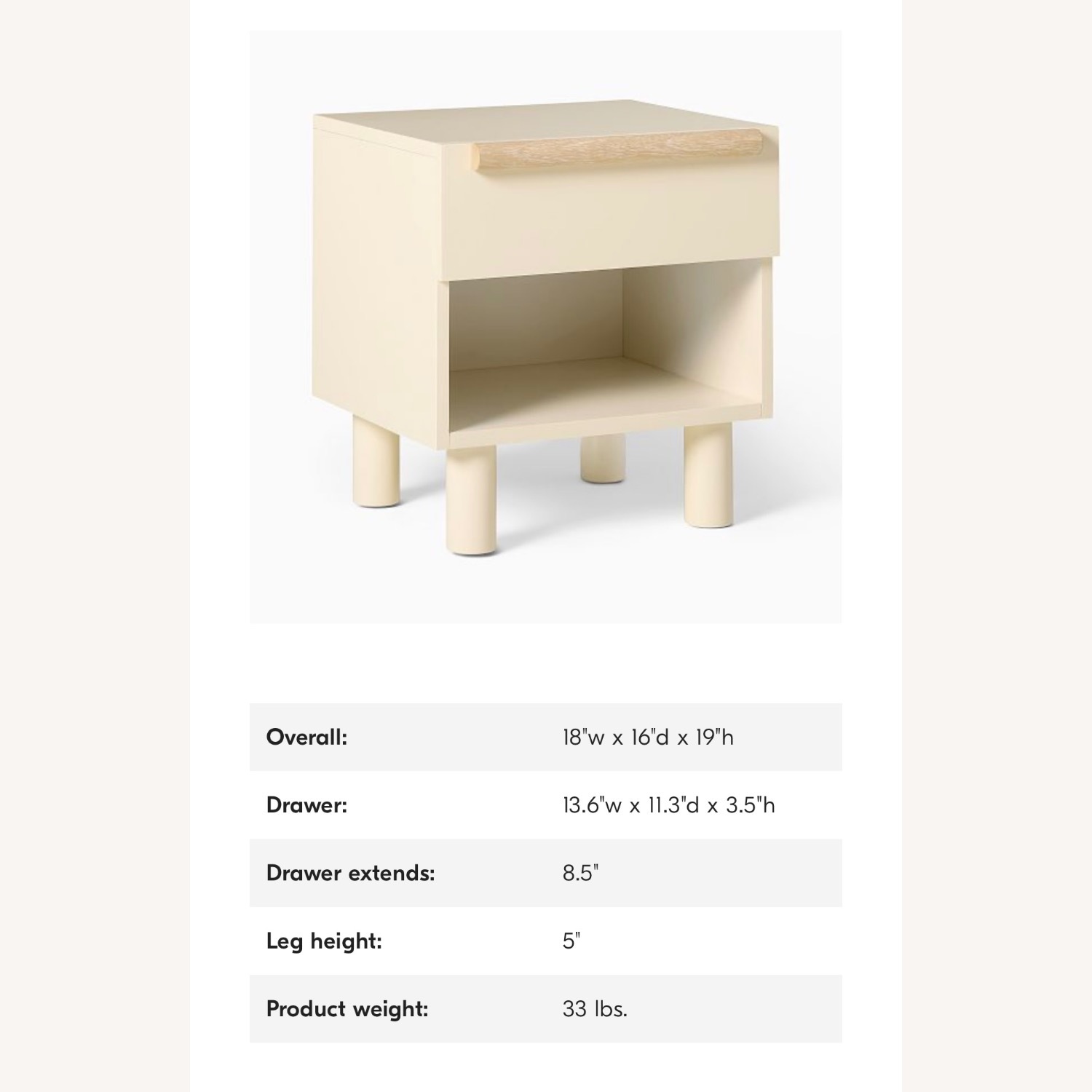 West Elm Doone Nightstands x2 - image-11