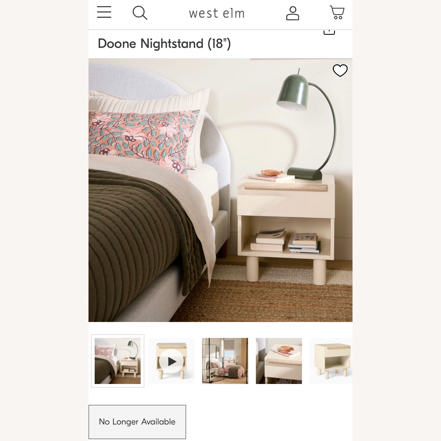 West Elm Doone Nightstands x2 - image-9