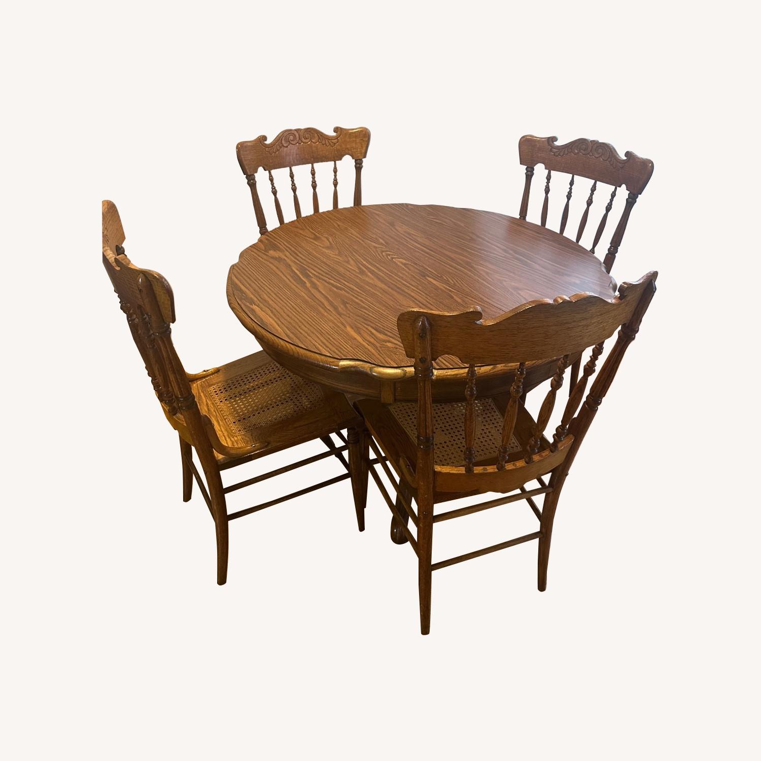 Vintage Dining Table Set - image-0