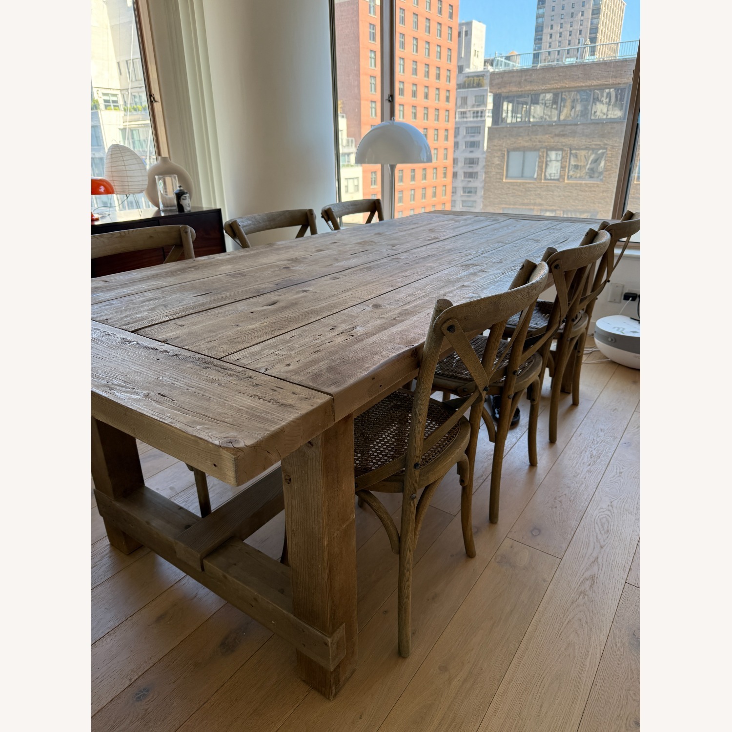 Restoration Hardware Salvaged Wood Dining Table - image-2