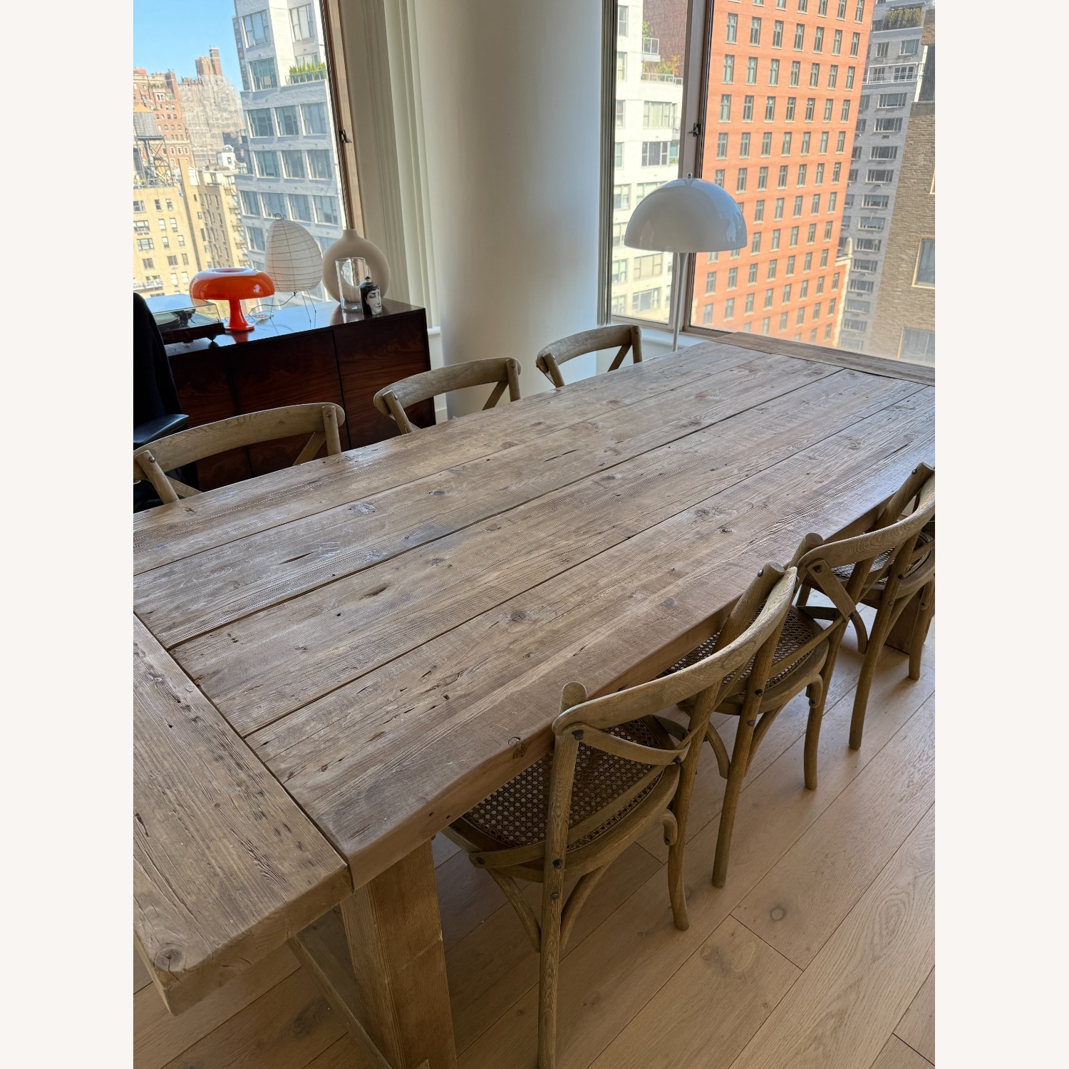 Restoration Hardware Salvaged Wood Dining Table - image-3