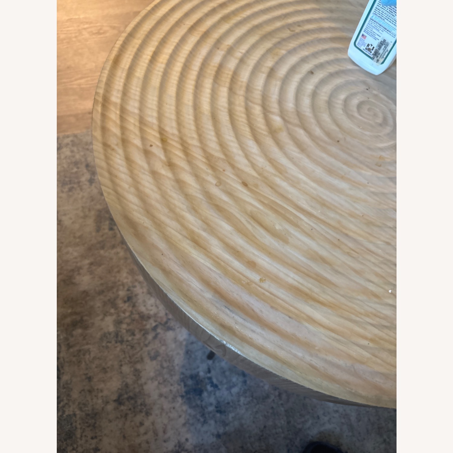 Light Brown Wooden Table - image-4