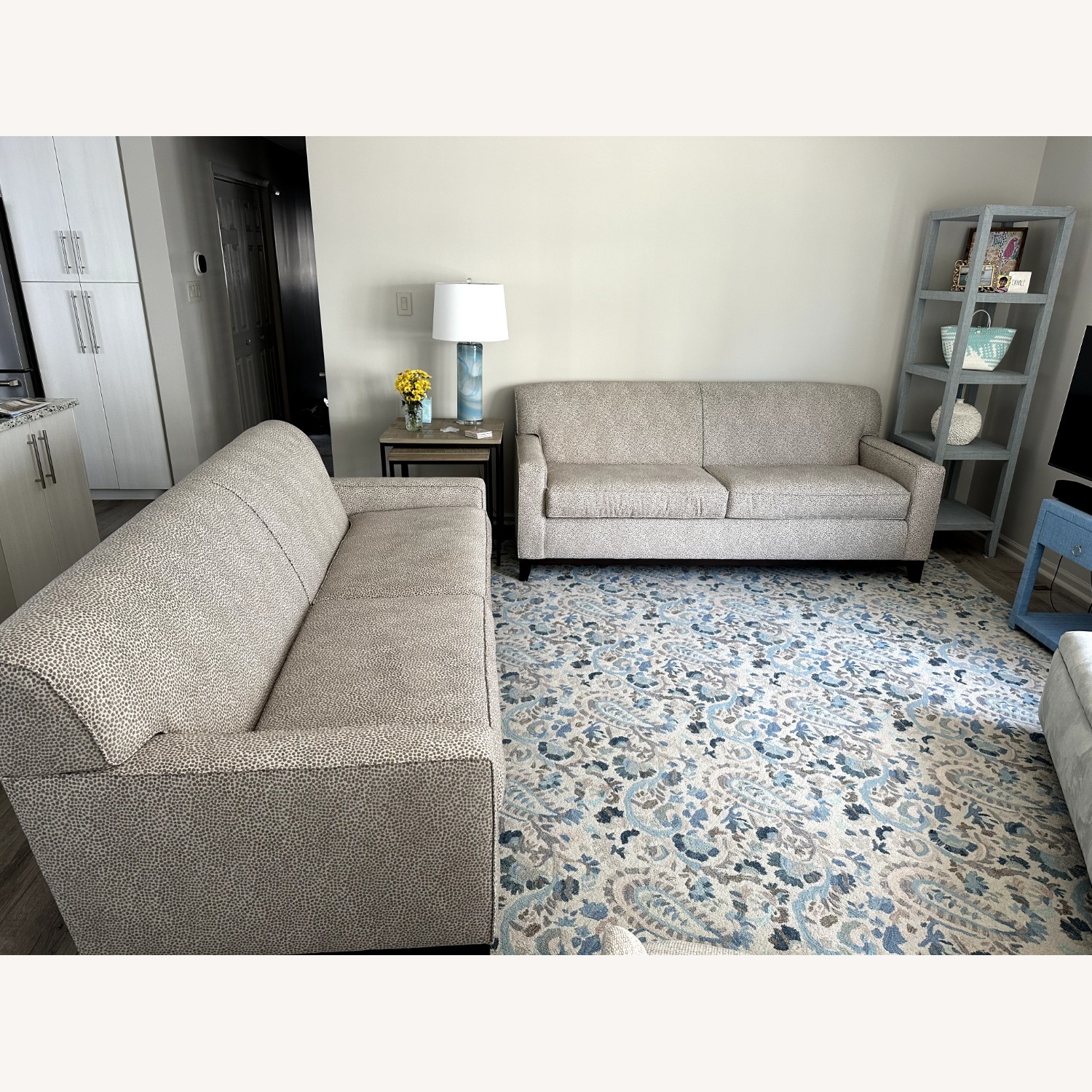 Bassett Matching Mitchell Sofas Mid-Century Modern - image-5
