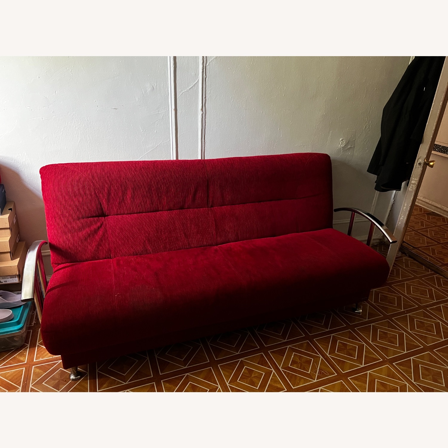 Futon with Under Storage - image-1
