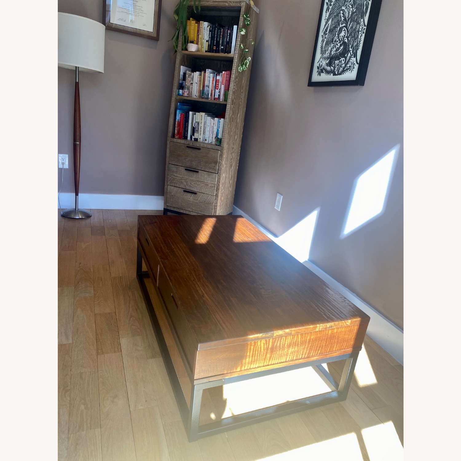 Arhaus Palmer Storage Coffee Table - image-3