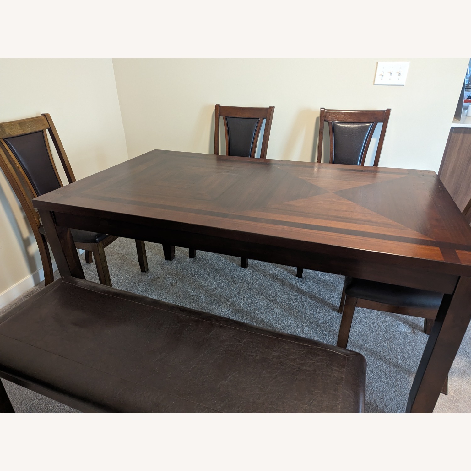 Biglots DiningTable with 4 Chairs - image-2