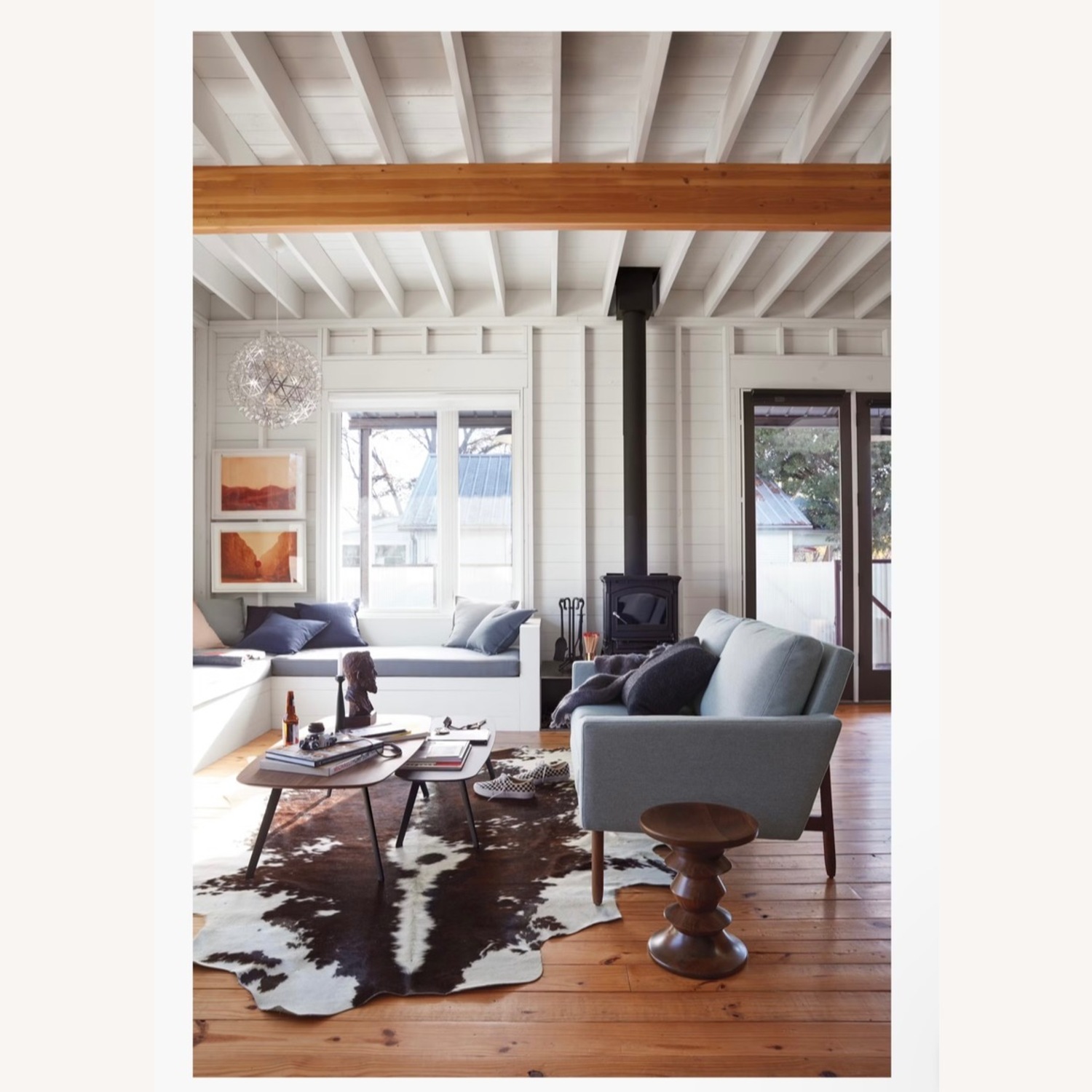 Large Spinneybeck Cowhide Rug - image-7