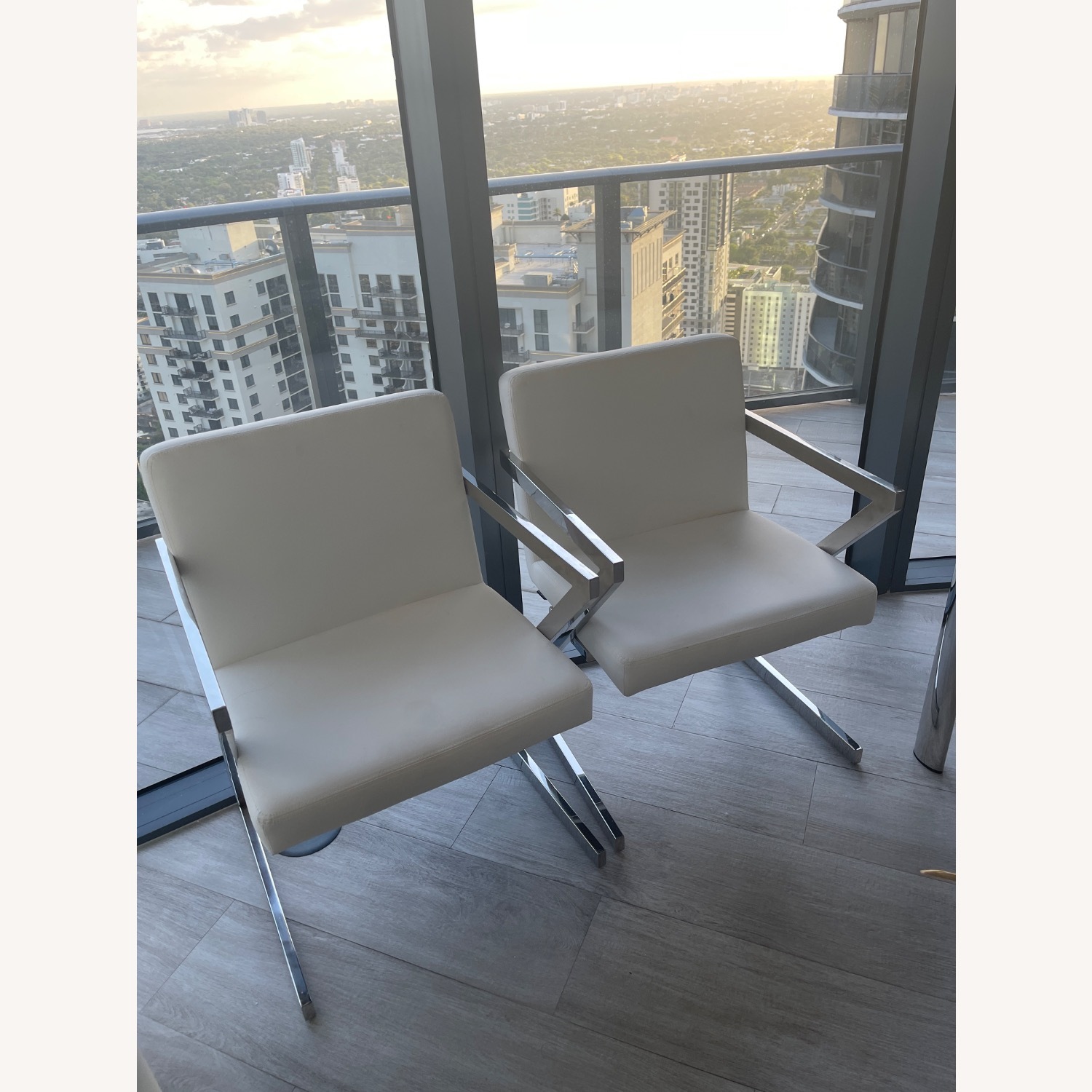 Modani White Chairs - image-2