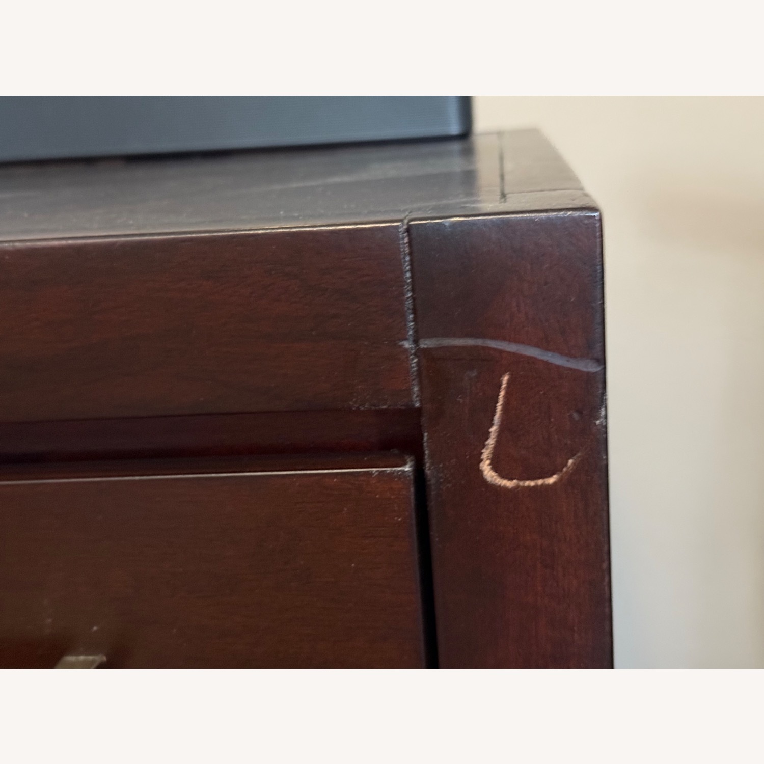 Dark Brown Dresser - image-6
