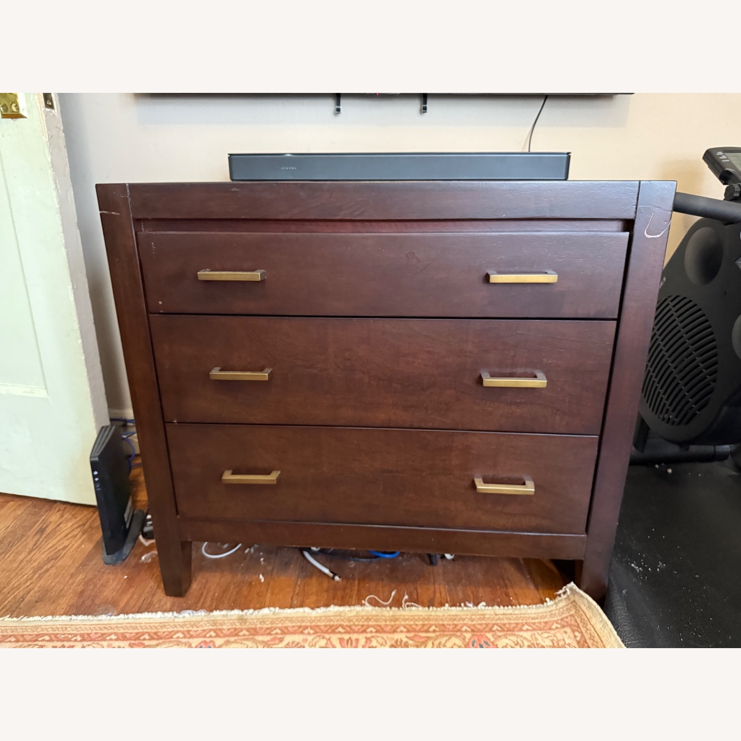 Dark Brown Dresser - image-1