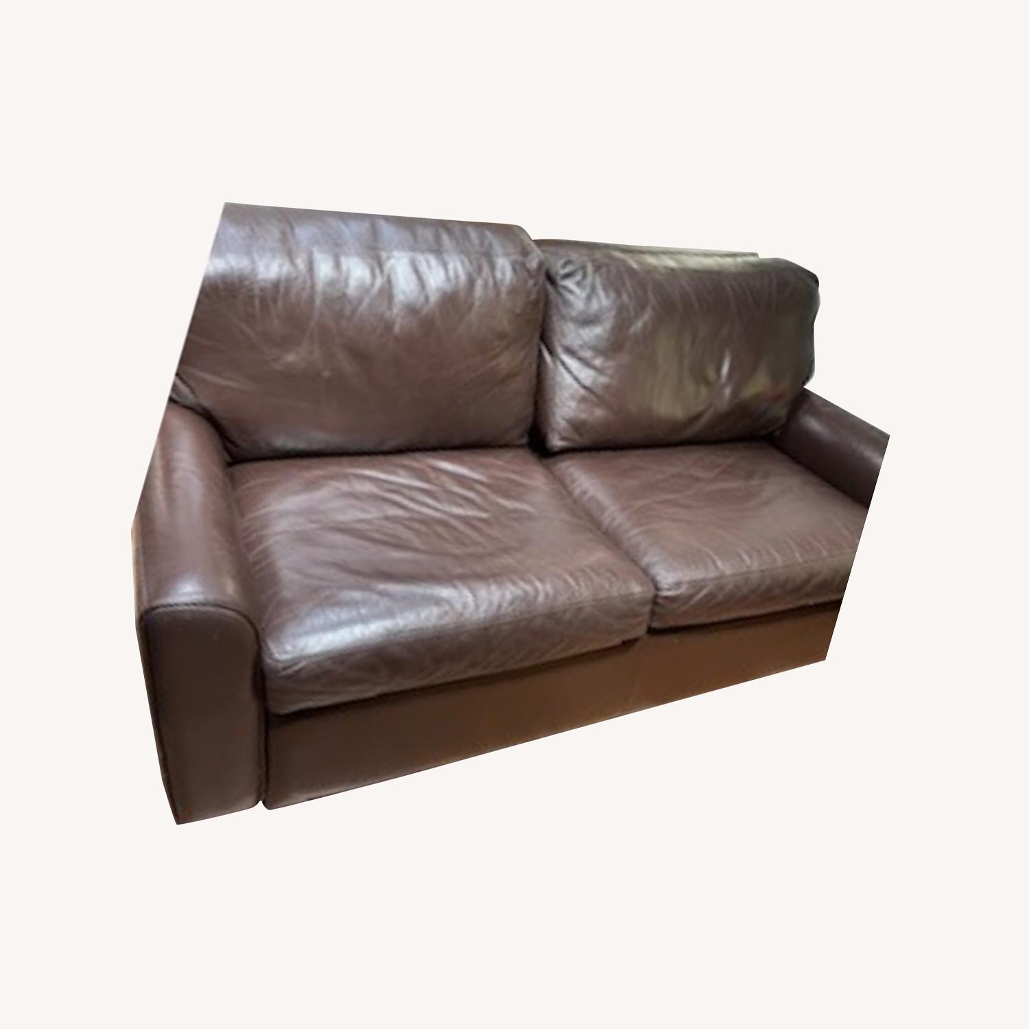 American Leather Queen Sofa Bed - image-0