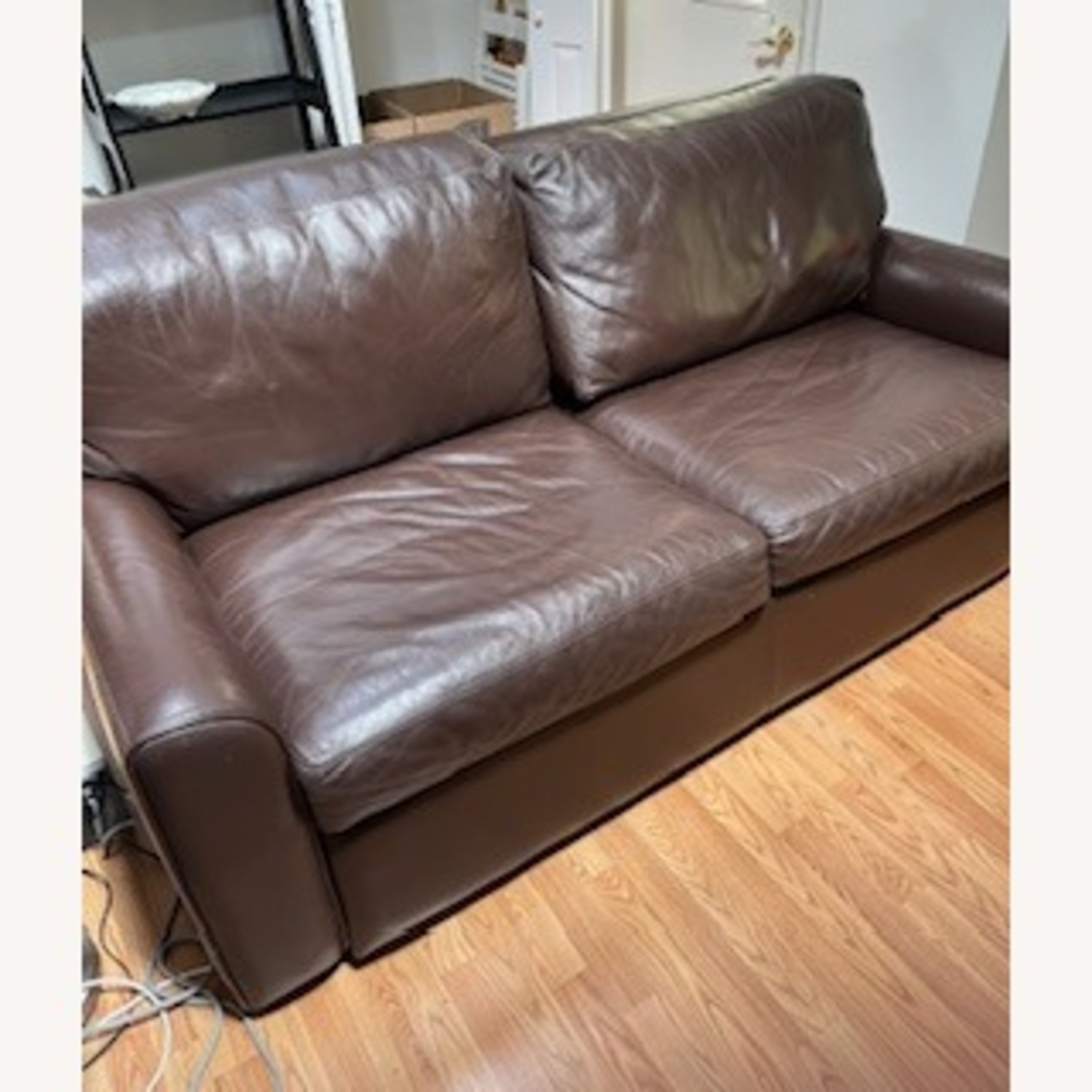 American Leather Queen Sofa Bed - image-1