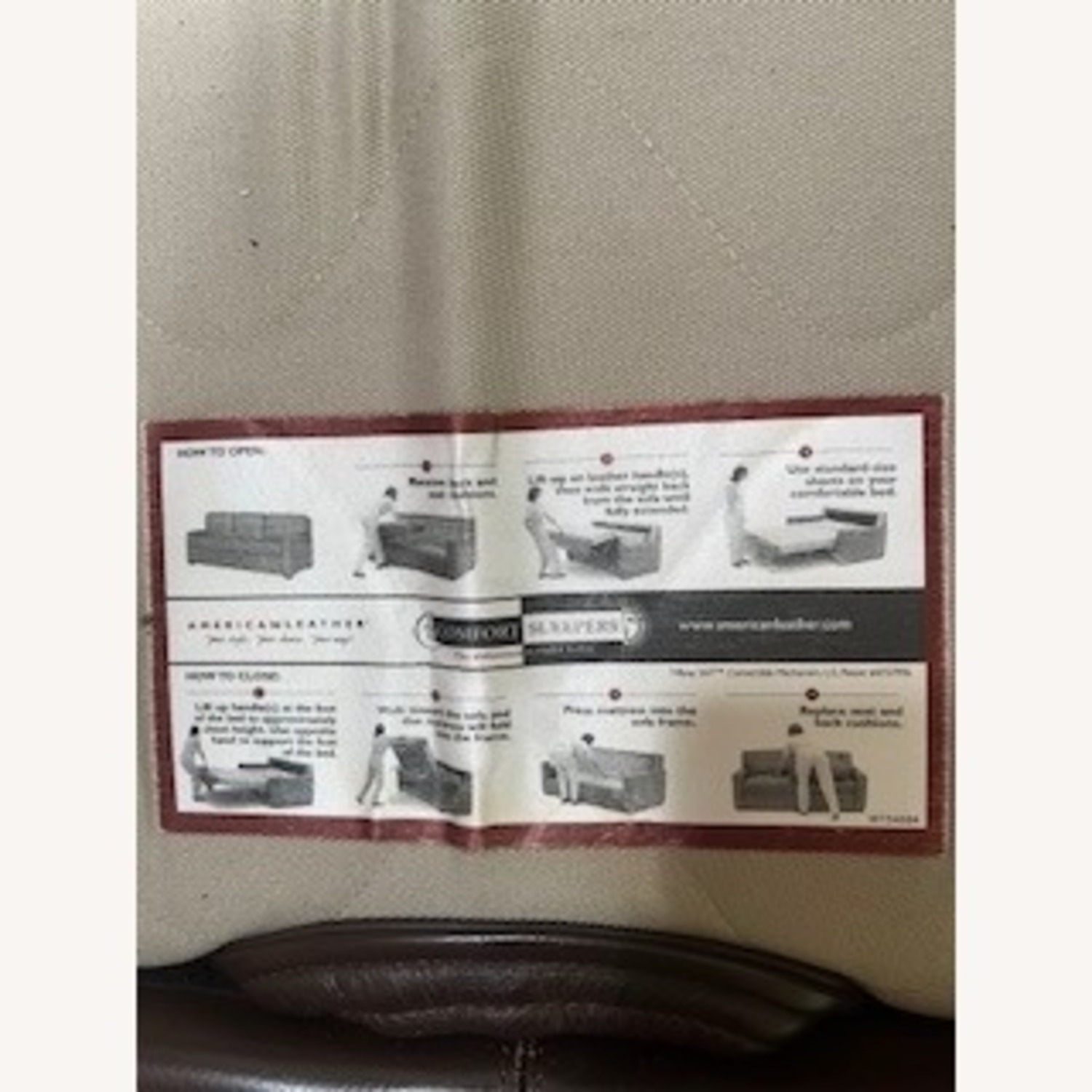 American Leather Queen Sofa Bed - image-3
