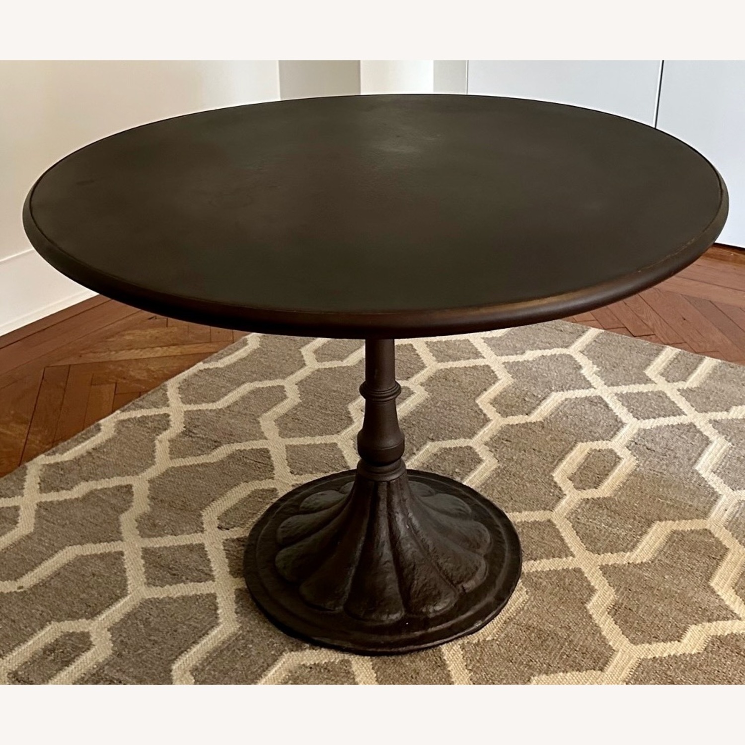 Restoration Hardware 20th C. Chrysanthemum Brasserie Table - image-1