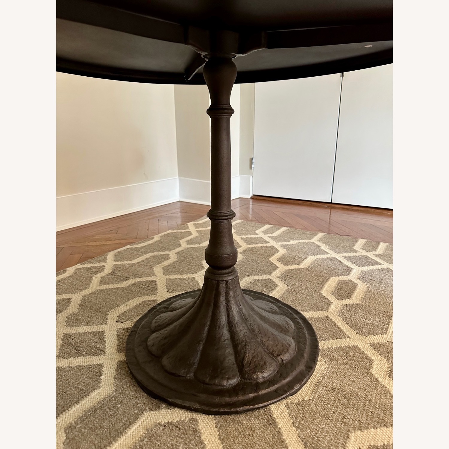 Restoration Hardware 20th C. Chrysanthemum Brasserie Table - image-4