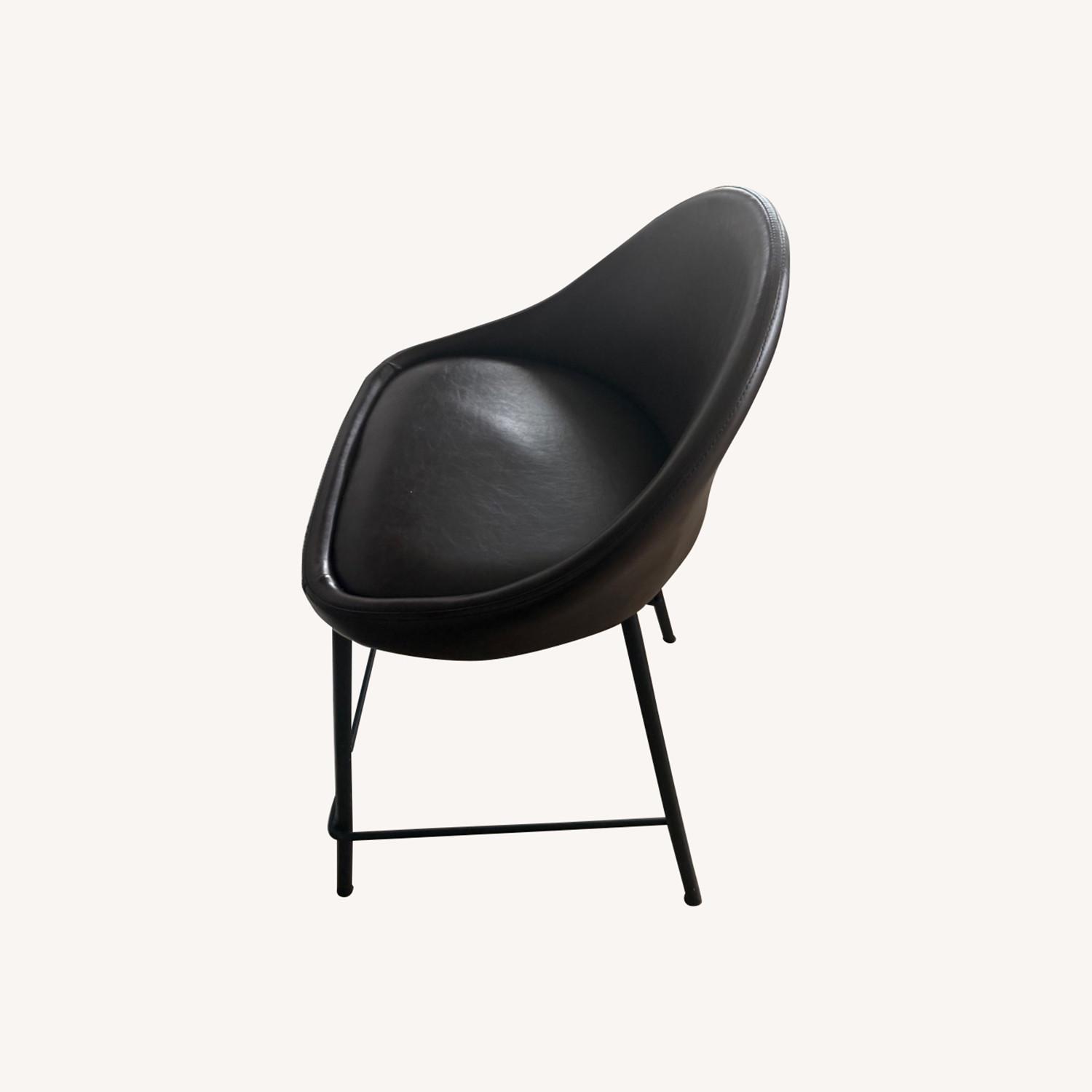 Vegan Leather Bar and Kitchen Stools - image-0