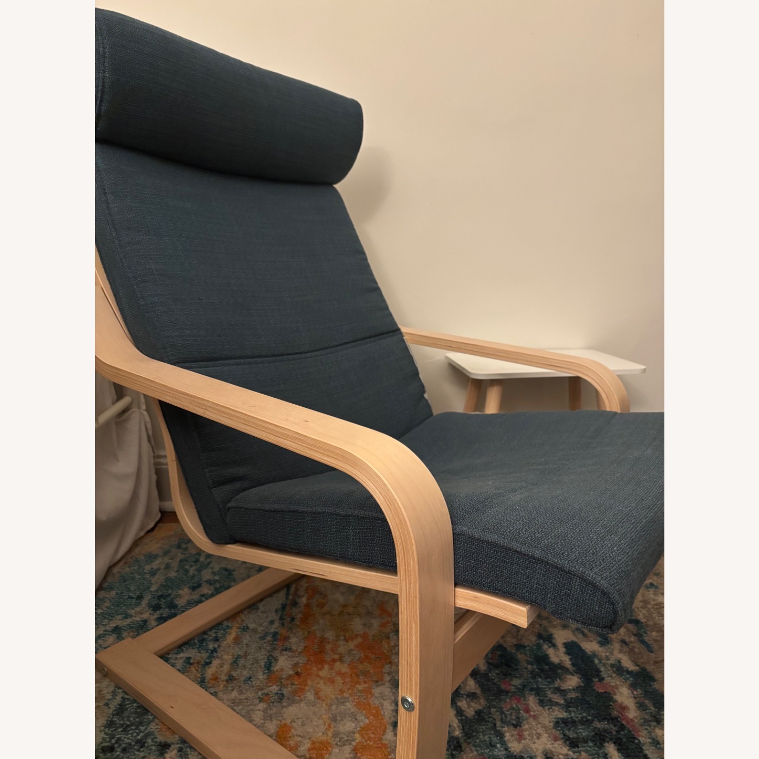 IKEA Poang Ergonomic Armchair and Ottoman Set - image-4