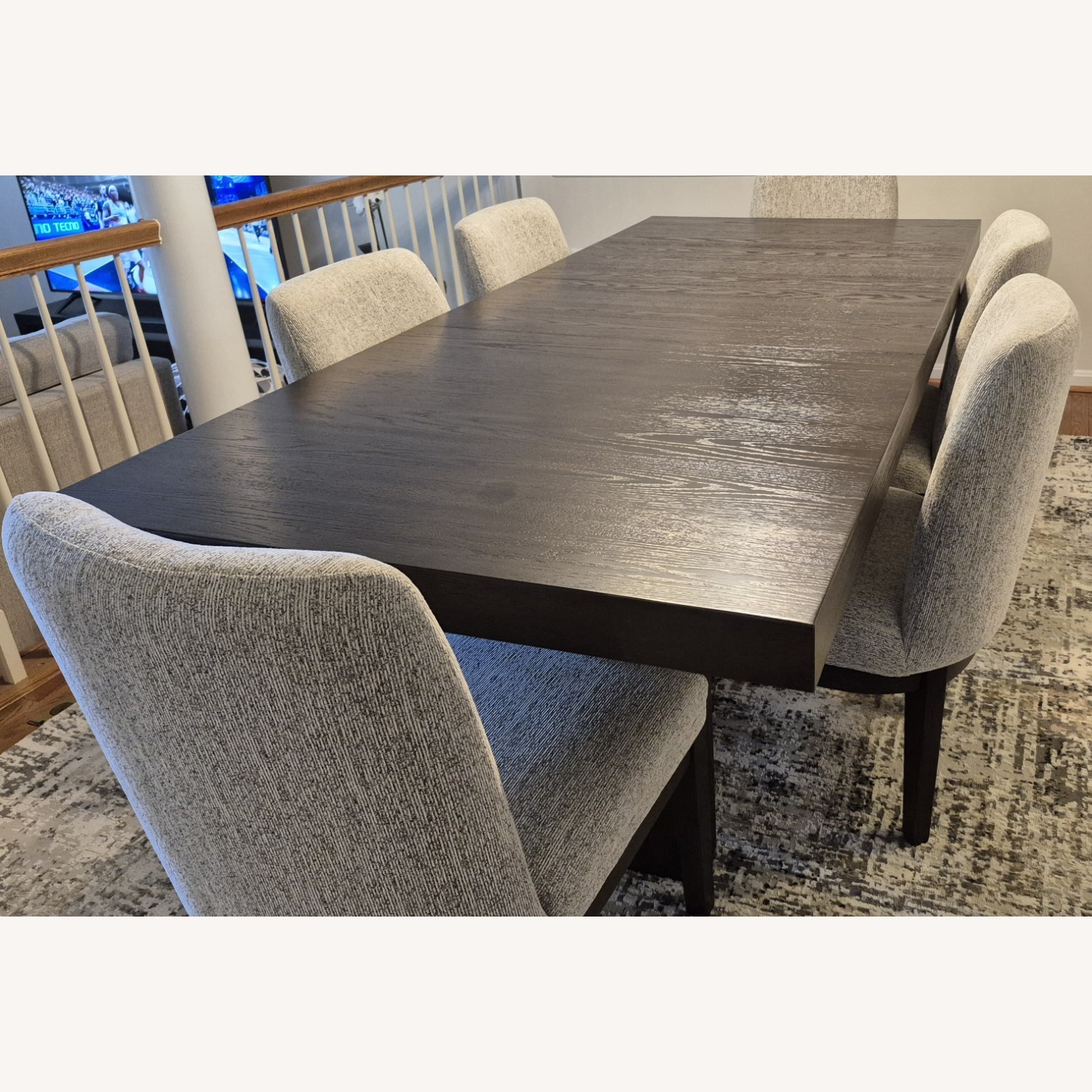 Burkhaus Dining Table and 6 Chairs - image-7