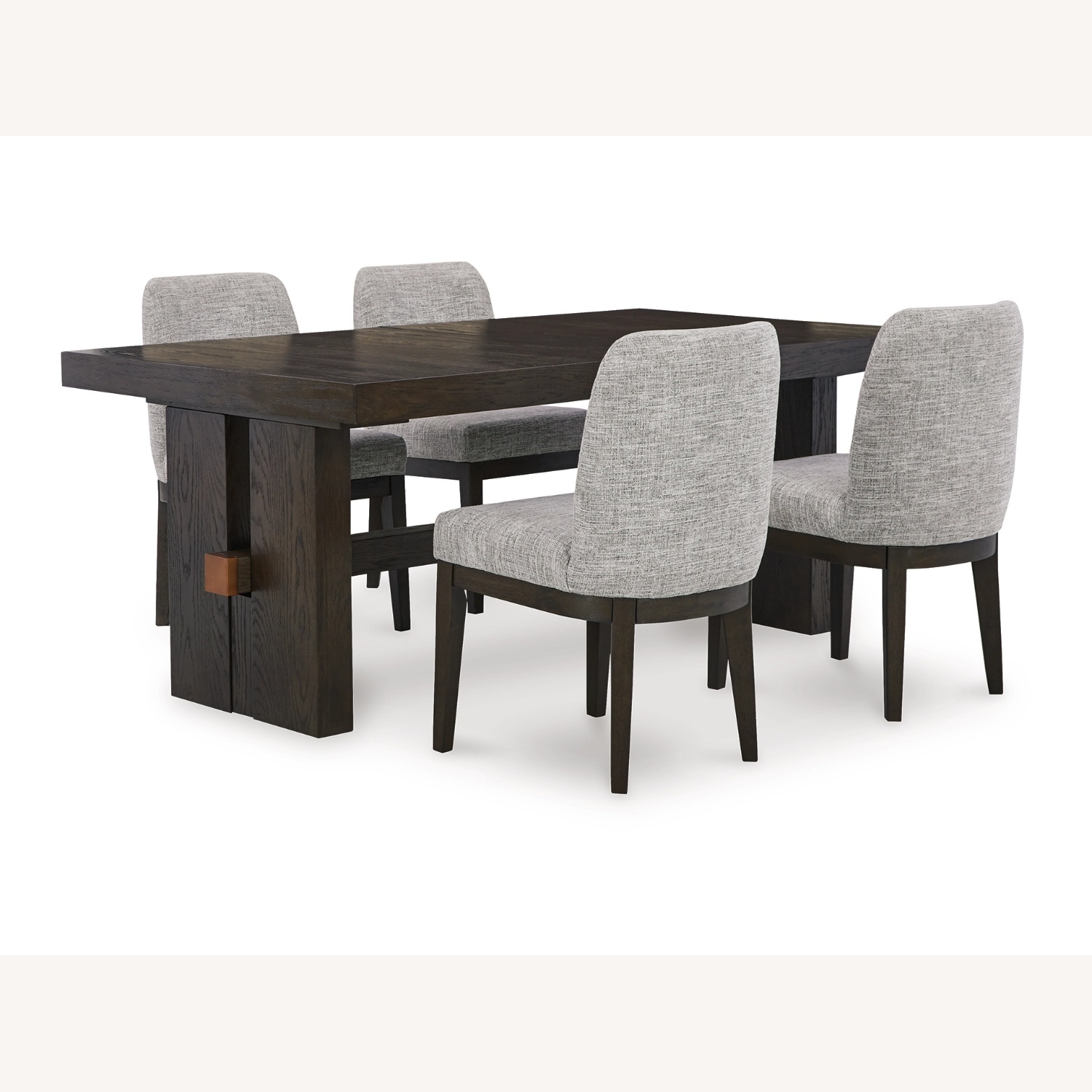 Burkhaus Dining Table and 6 Chairs - image-9