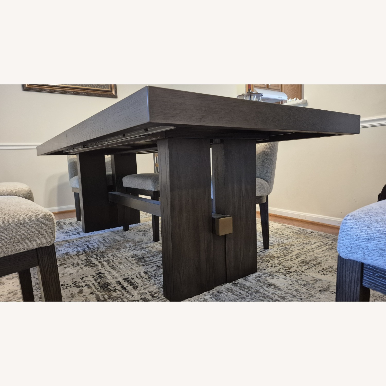 Burkhaus Dining Table and 6 Chairs - image-3