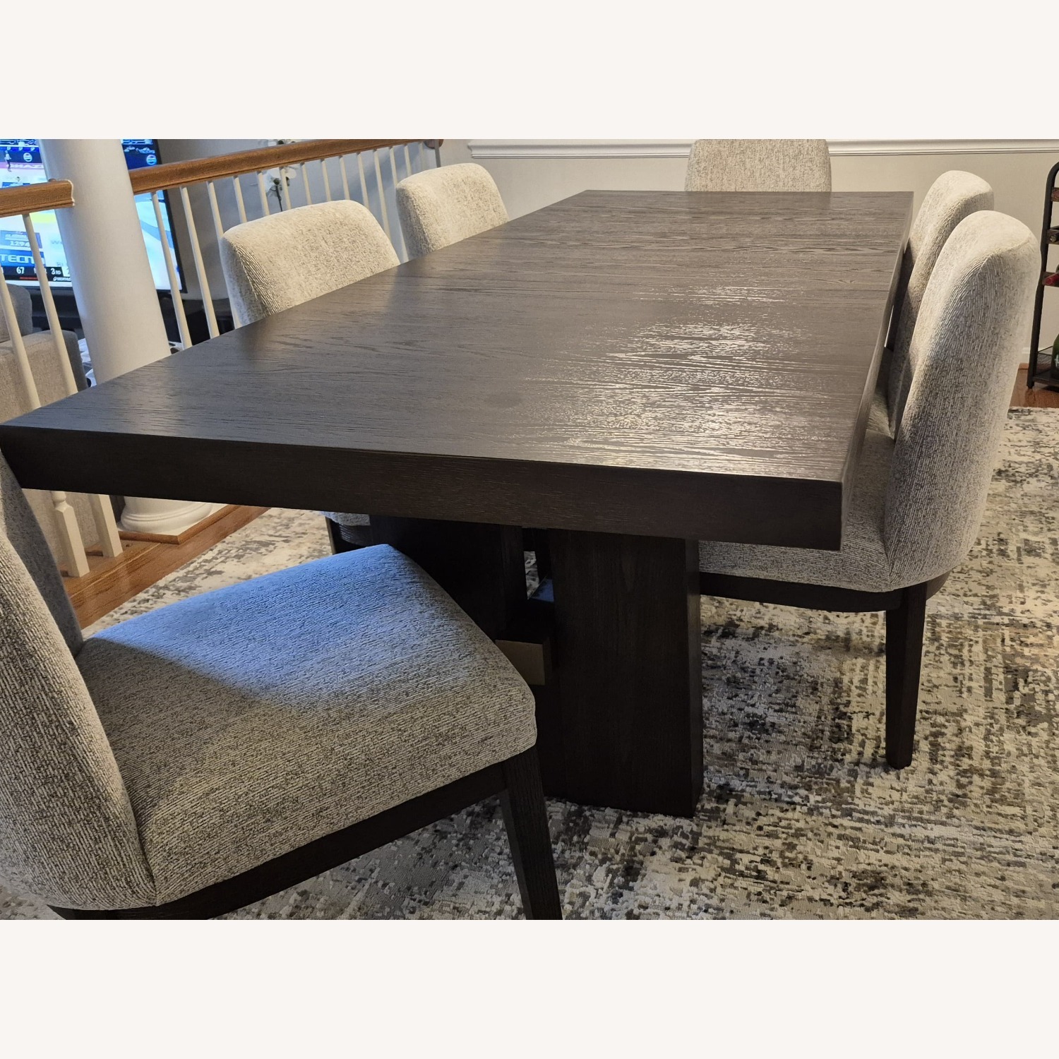 Burkhaus Dining Table and 6 Chairs - image-1