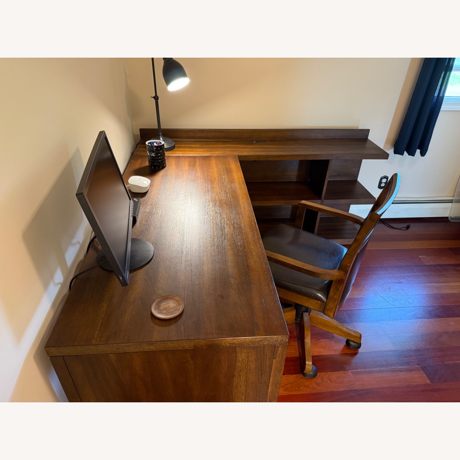 Raymour & Flanigan L Shape Desk - image-2