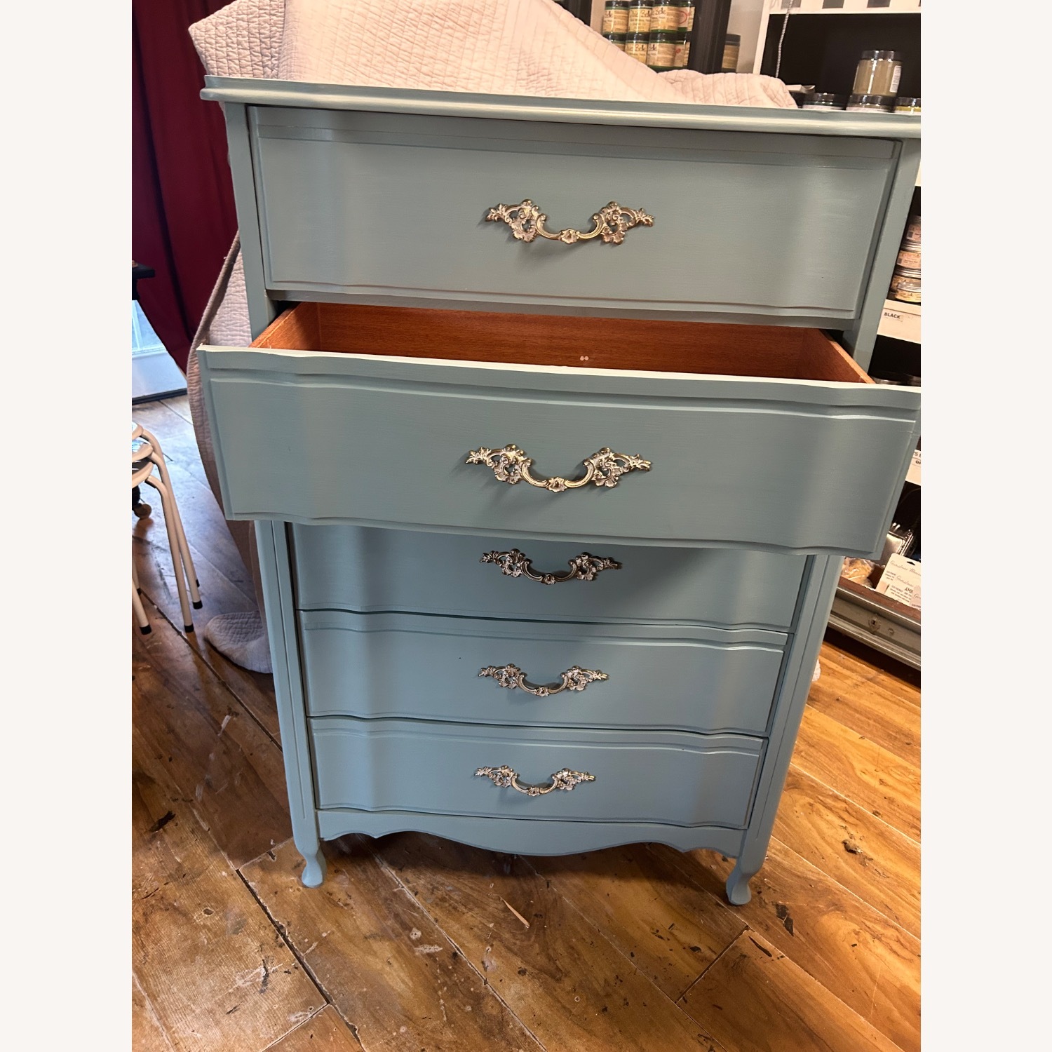 Highboy Vintage Dresser - image-5