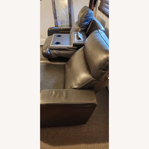 Used Italian Leather Sofa for sale on AptDeco