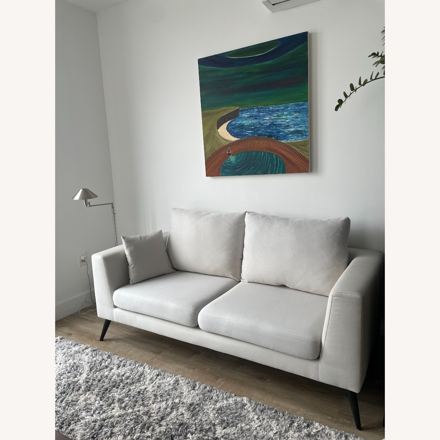 Wayfair George Oliver Mid-Century Sofa - image-1