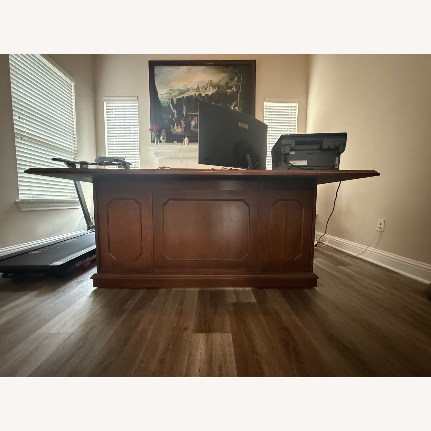 Sauder Heritage Hill Executive Desk, Classic Cherry Finish - image-2