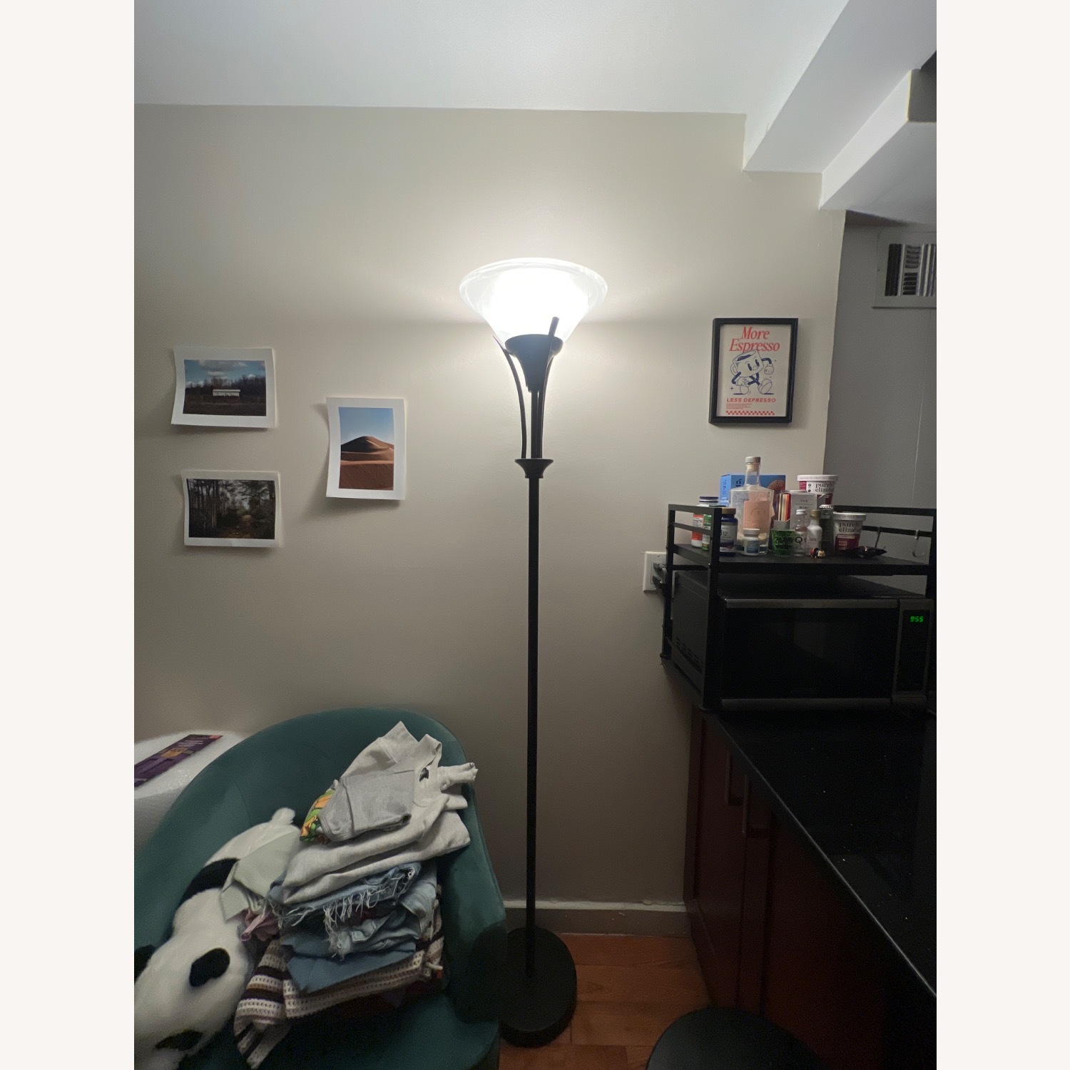 Carlese 70.75'' Dark Bronze Floor Lamp - image-2