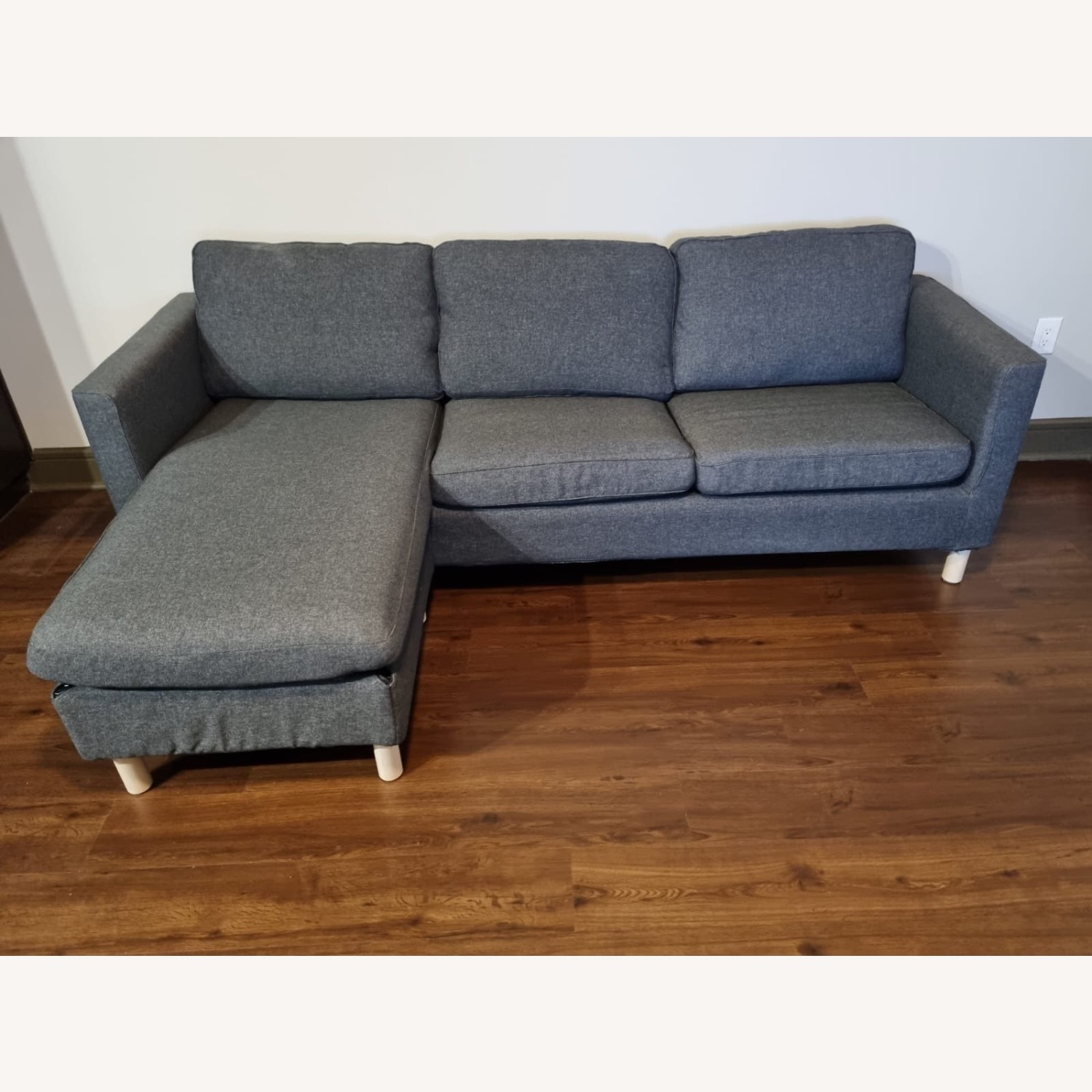 IKEA PÄRUP Gray Sofa - image-1