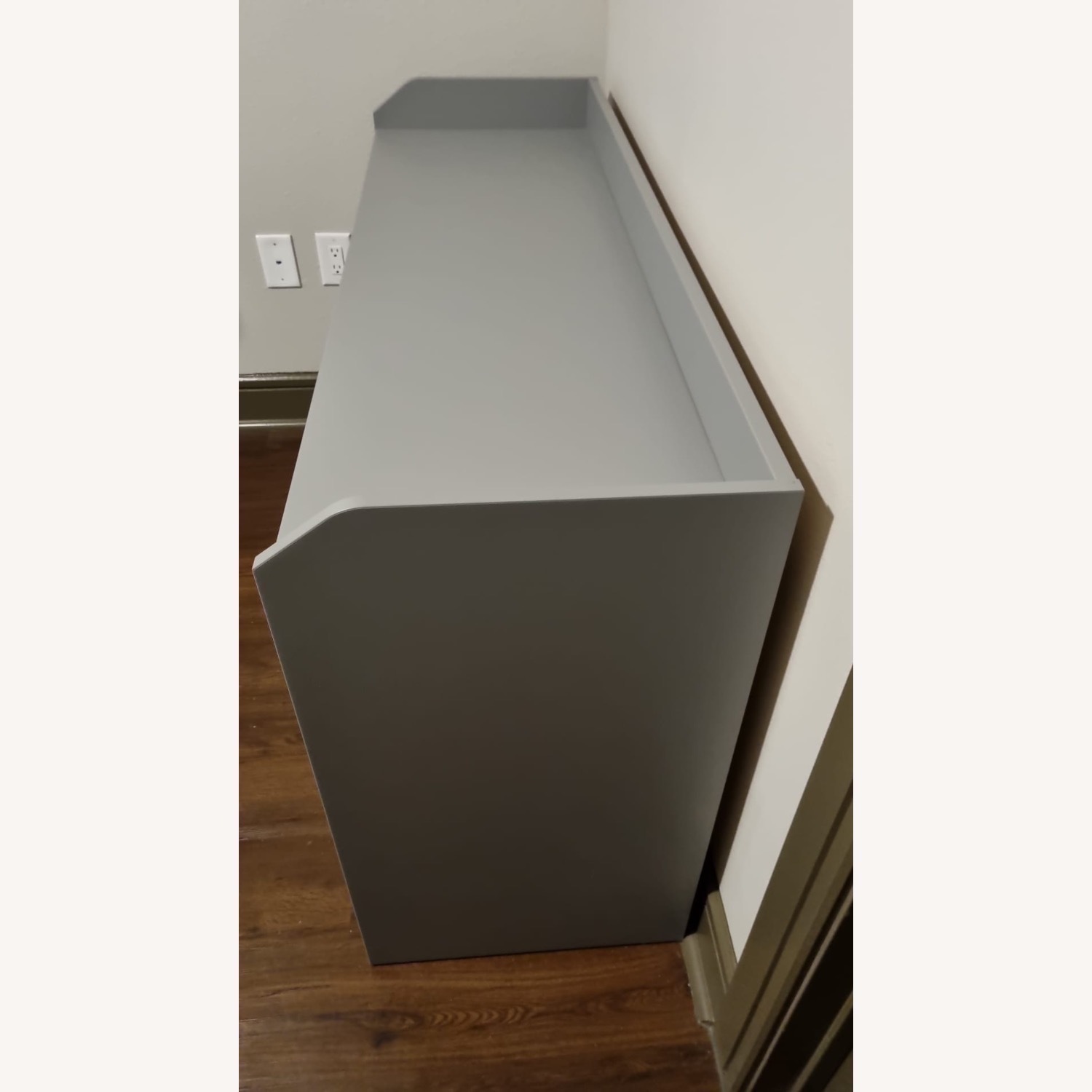 IKEA HAUGA 6 Drawer Dresser Gray - image-3