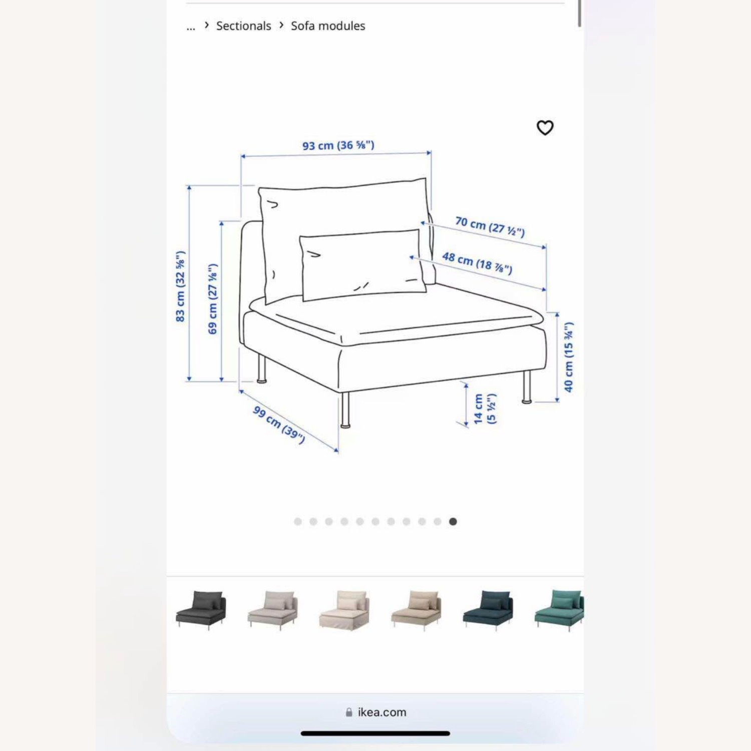 IKEA Couch with Removable Covers - image-4